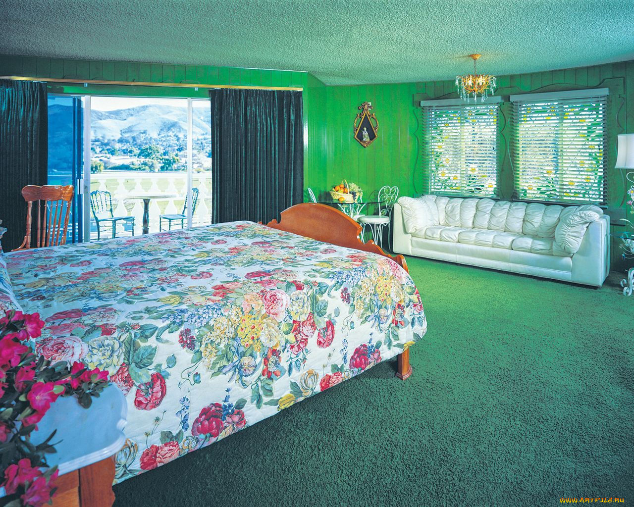 интерьер, спальня