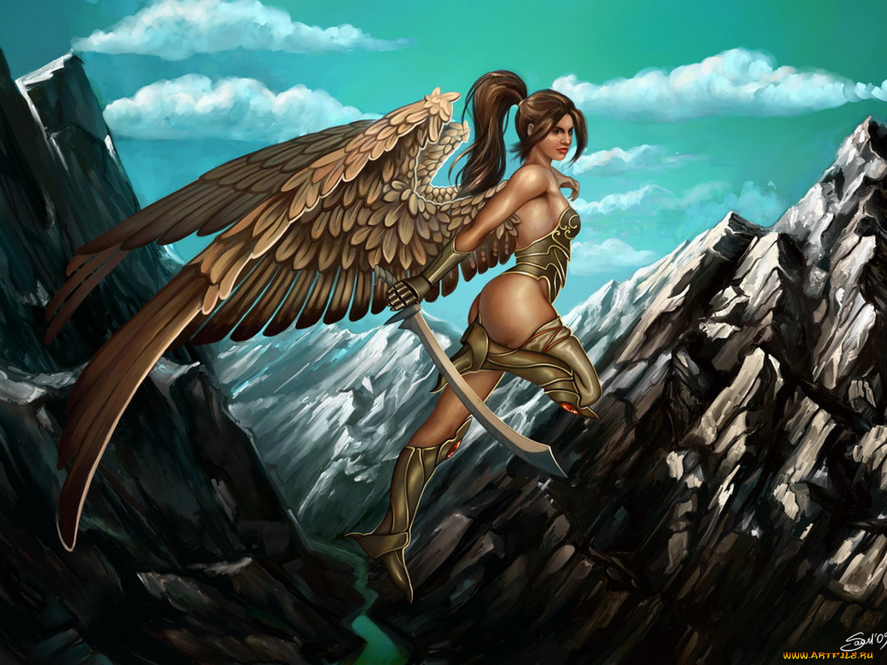 фэнтези, ангелы