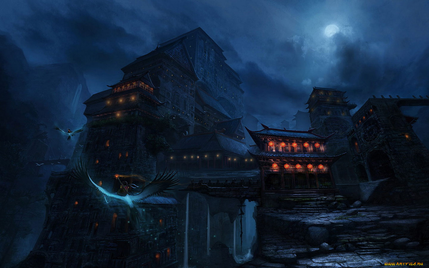 фэнтези, замки