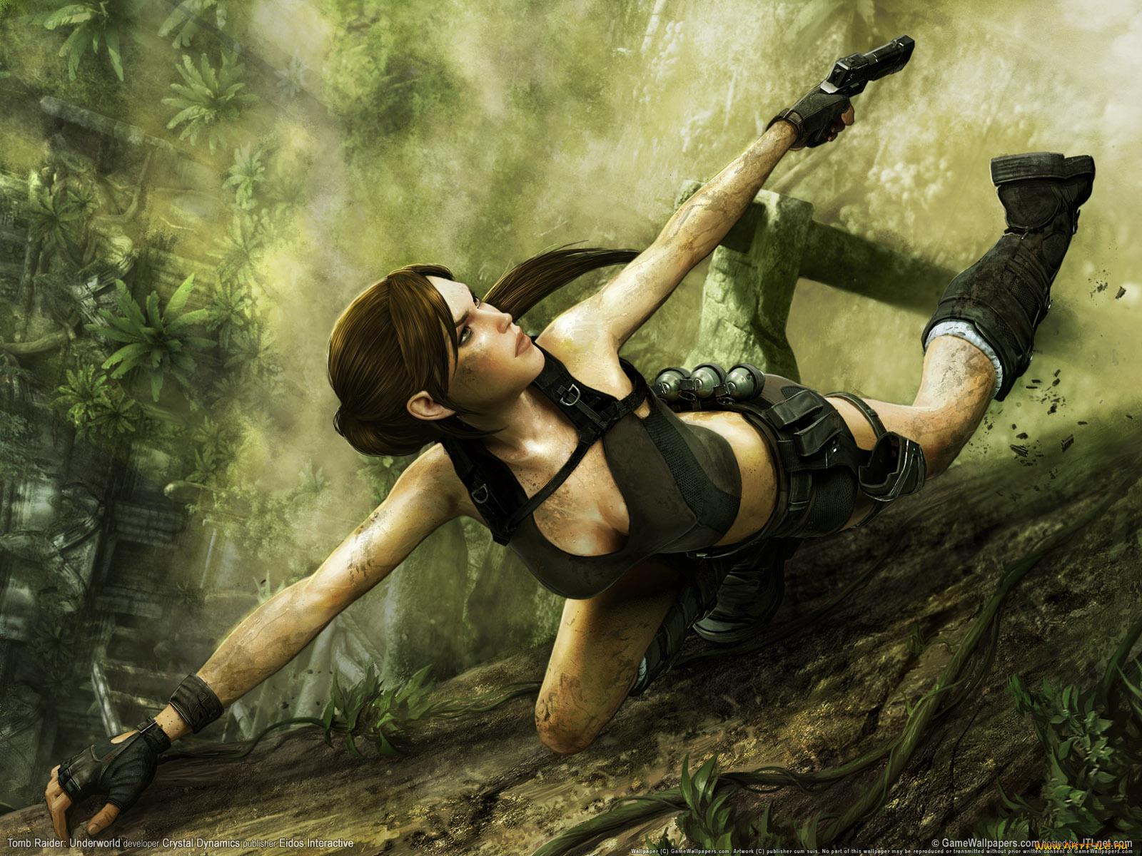 видео, игры, tomb, raider, underworld