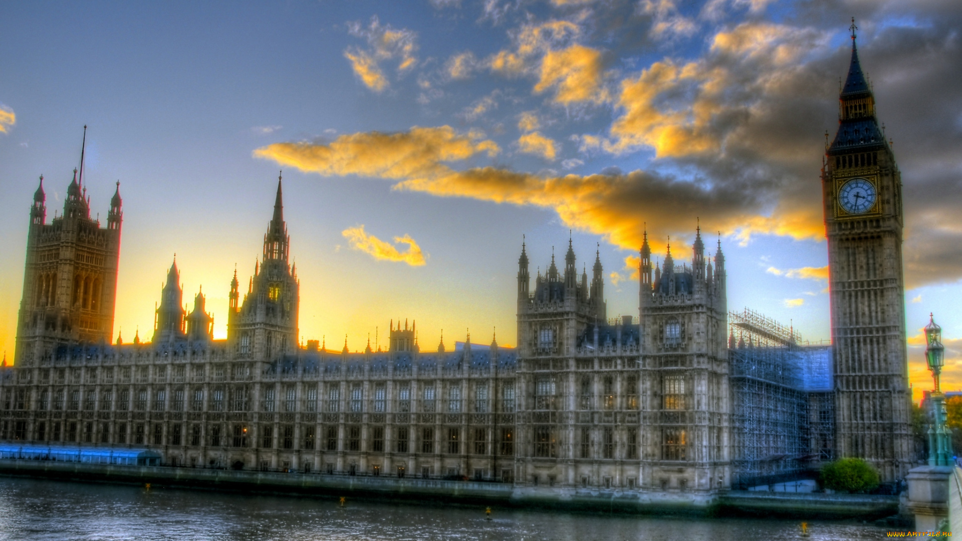 города, лондон, великобритания