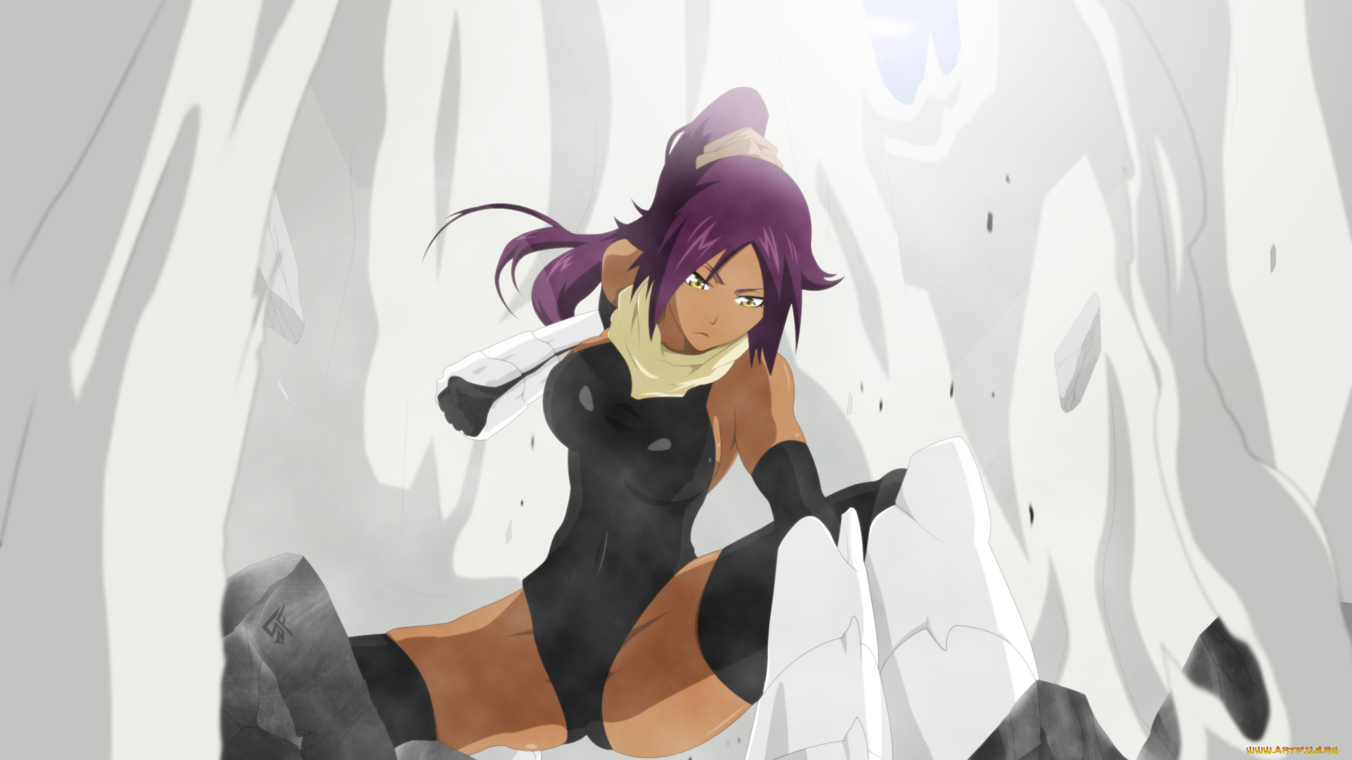 аниме, bleach, йоруичи