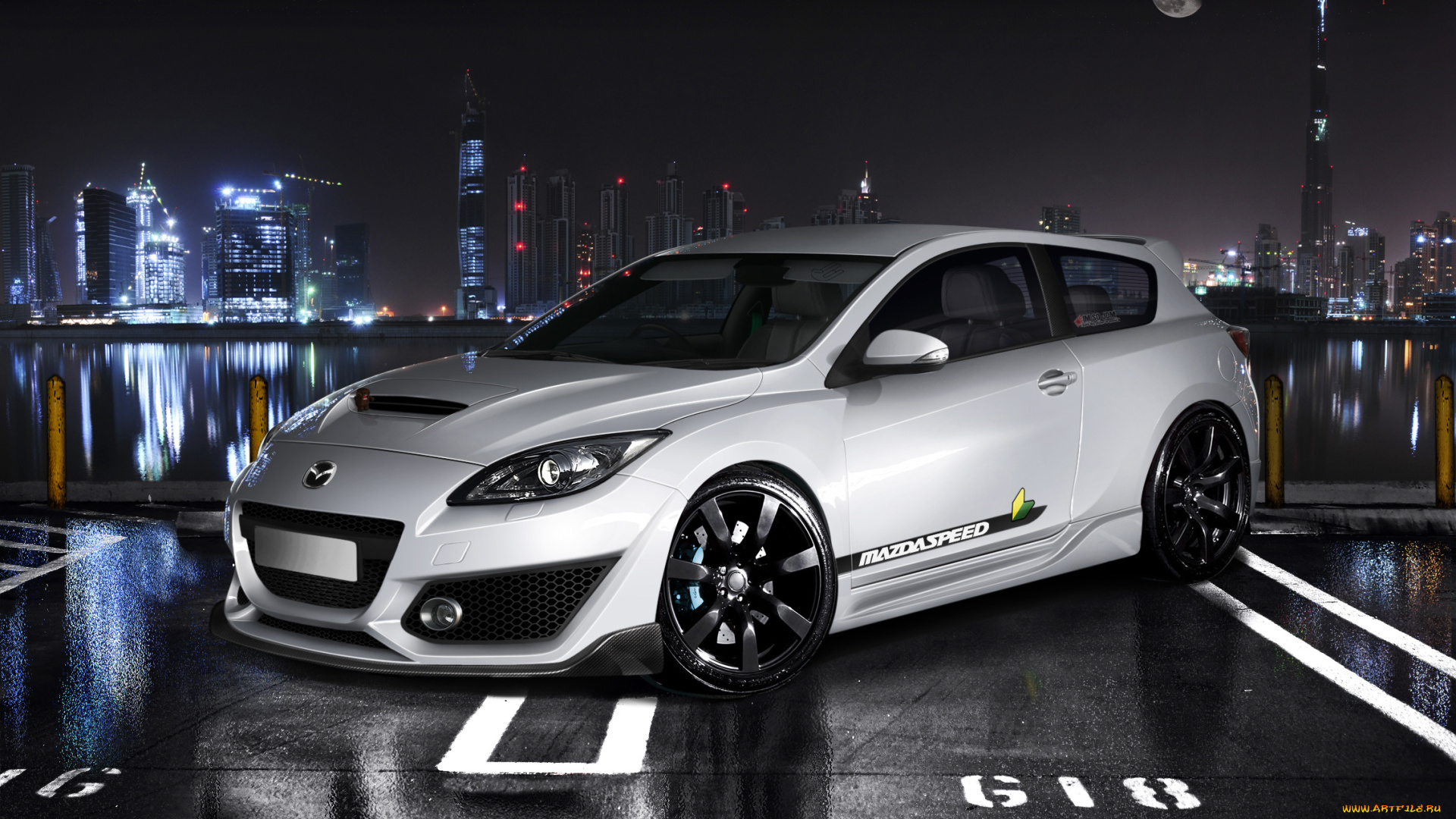 автомобили, виртуальный, тюнинг, mazda