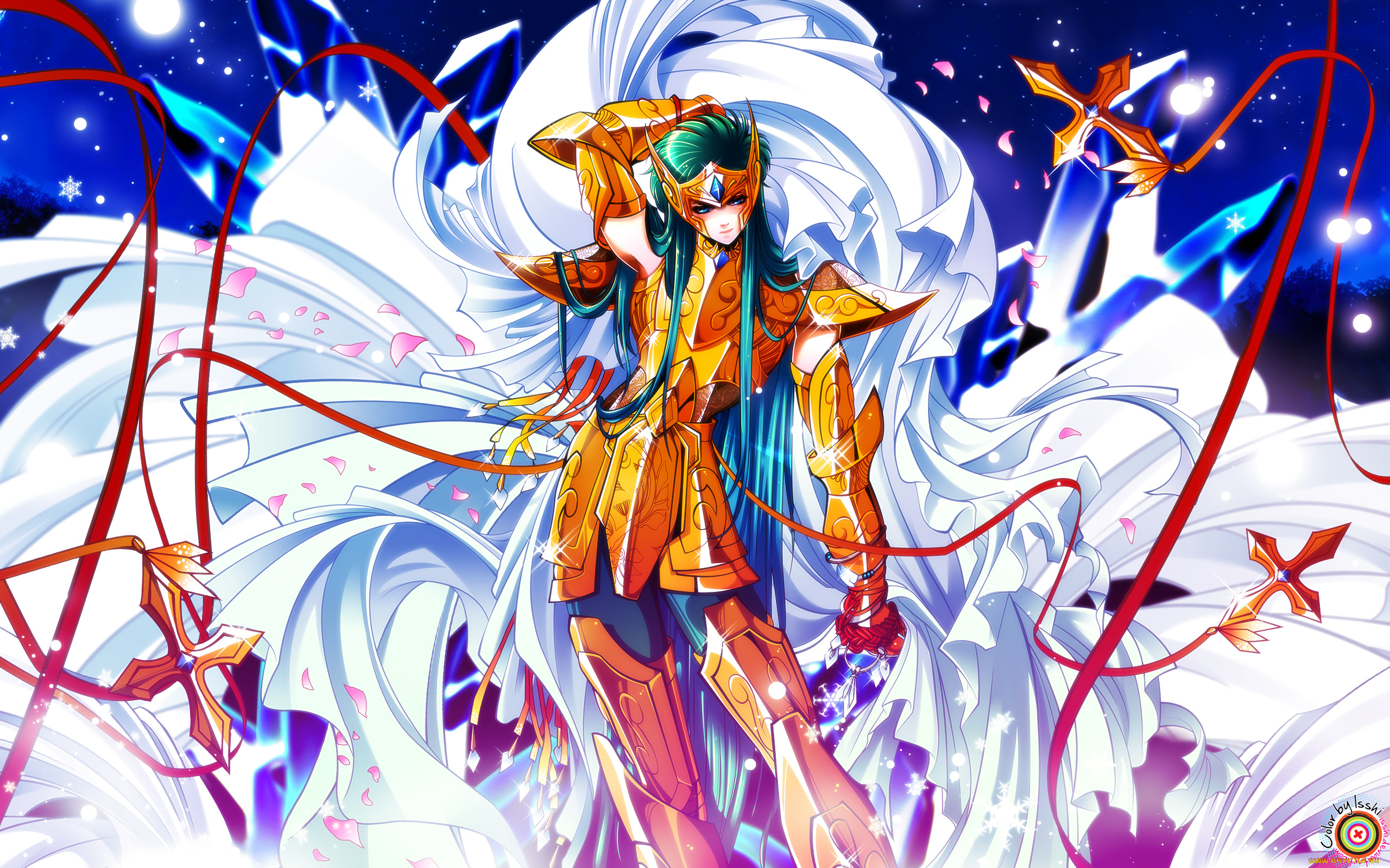 saint, seiya, the, lost, canvas, аниме, aquarius, degel