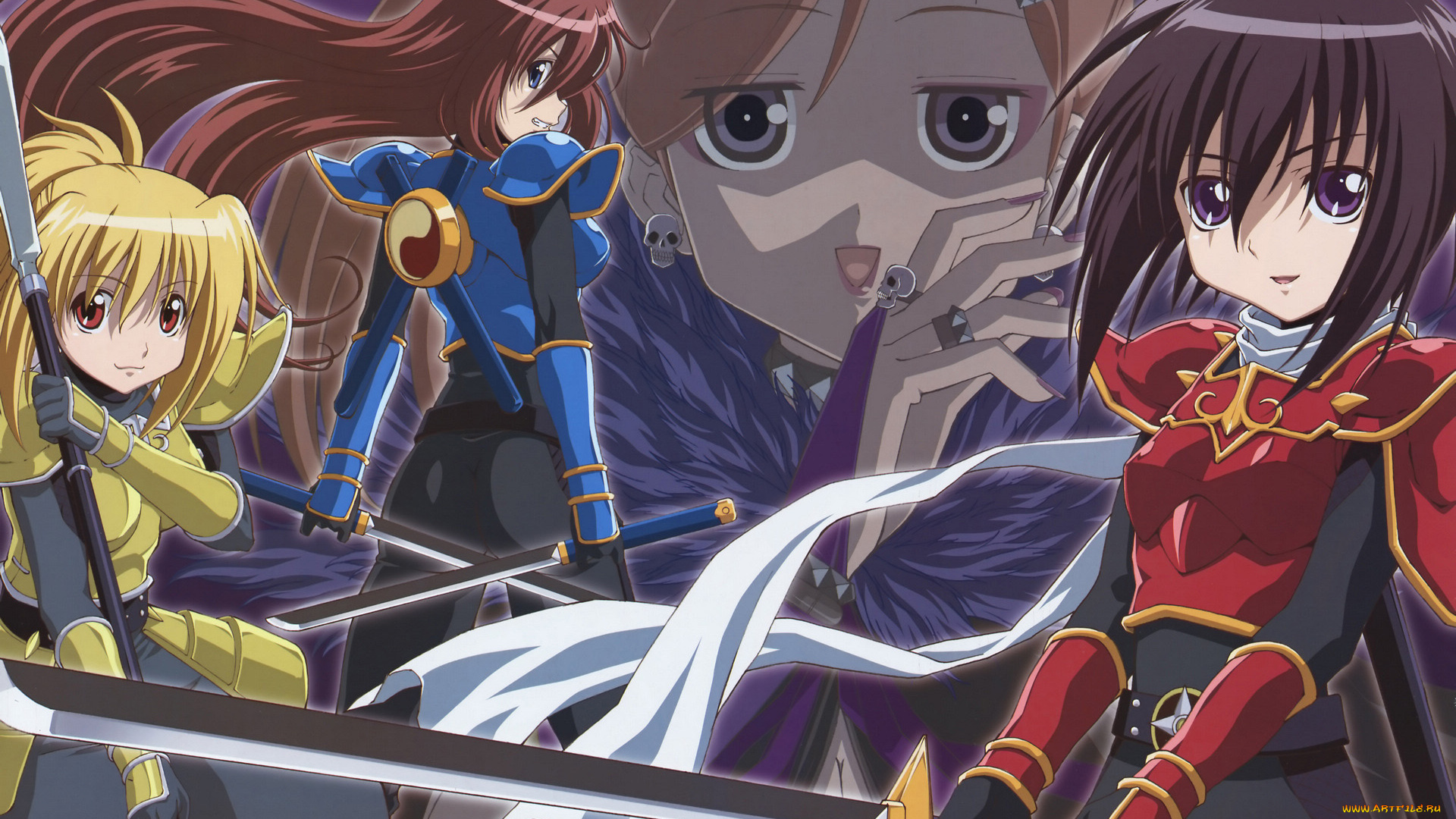 аниме, bamboo, blade