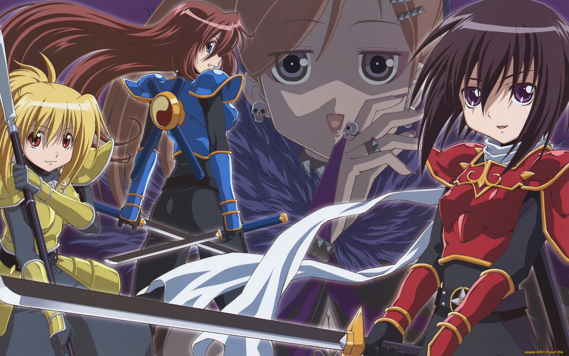 аниме, bamboo, blade