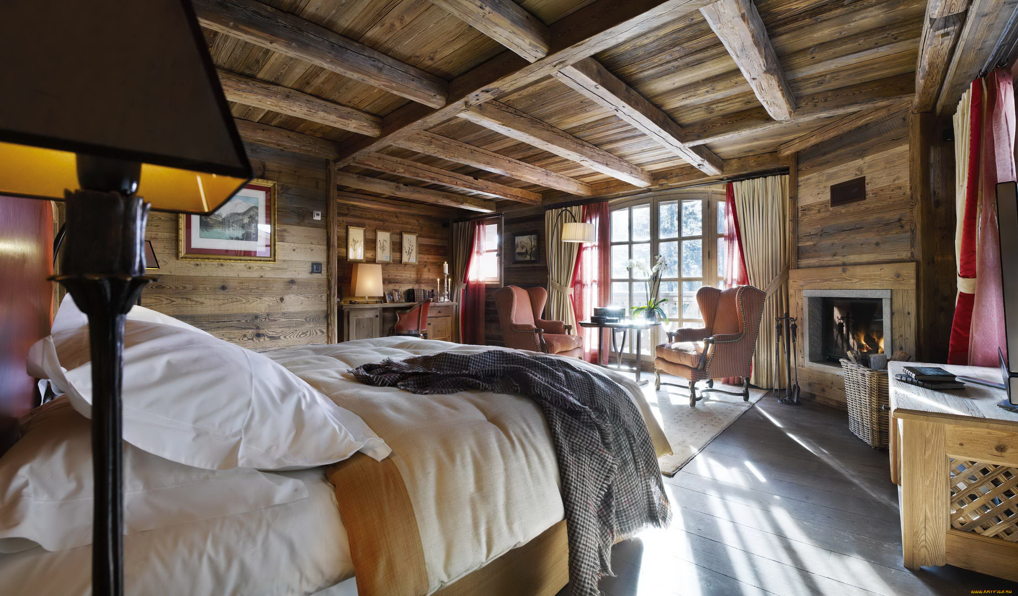 интерьер, спальня