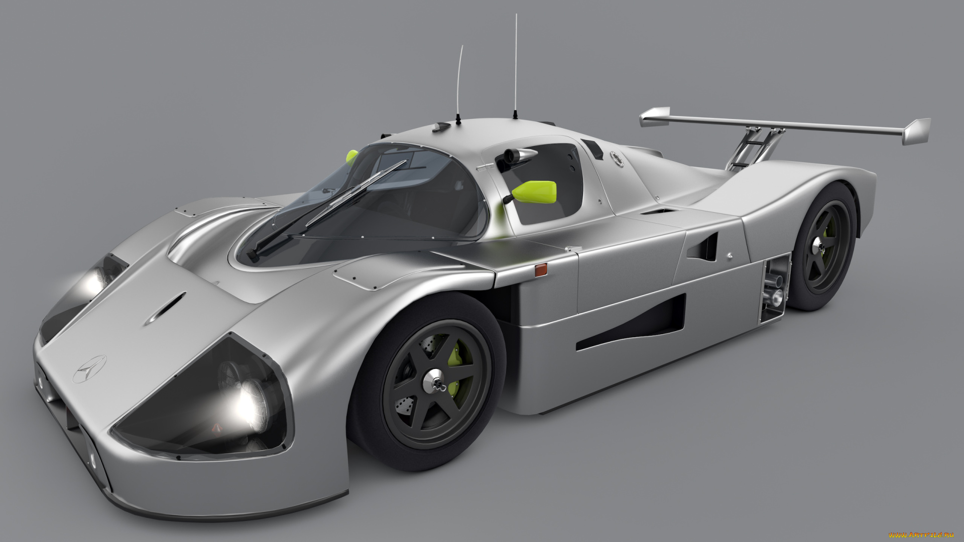 автомобили, 3д, mercedes, benz, с9