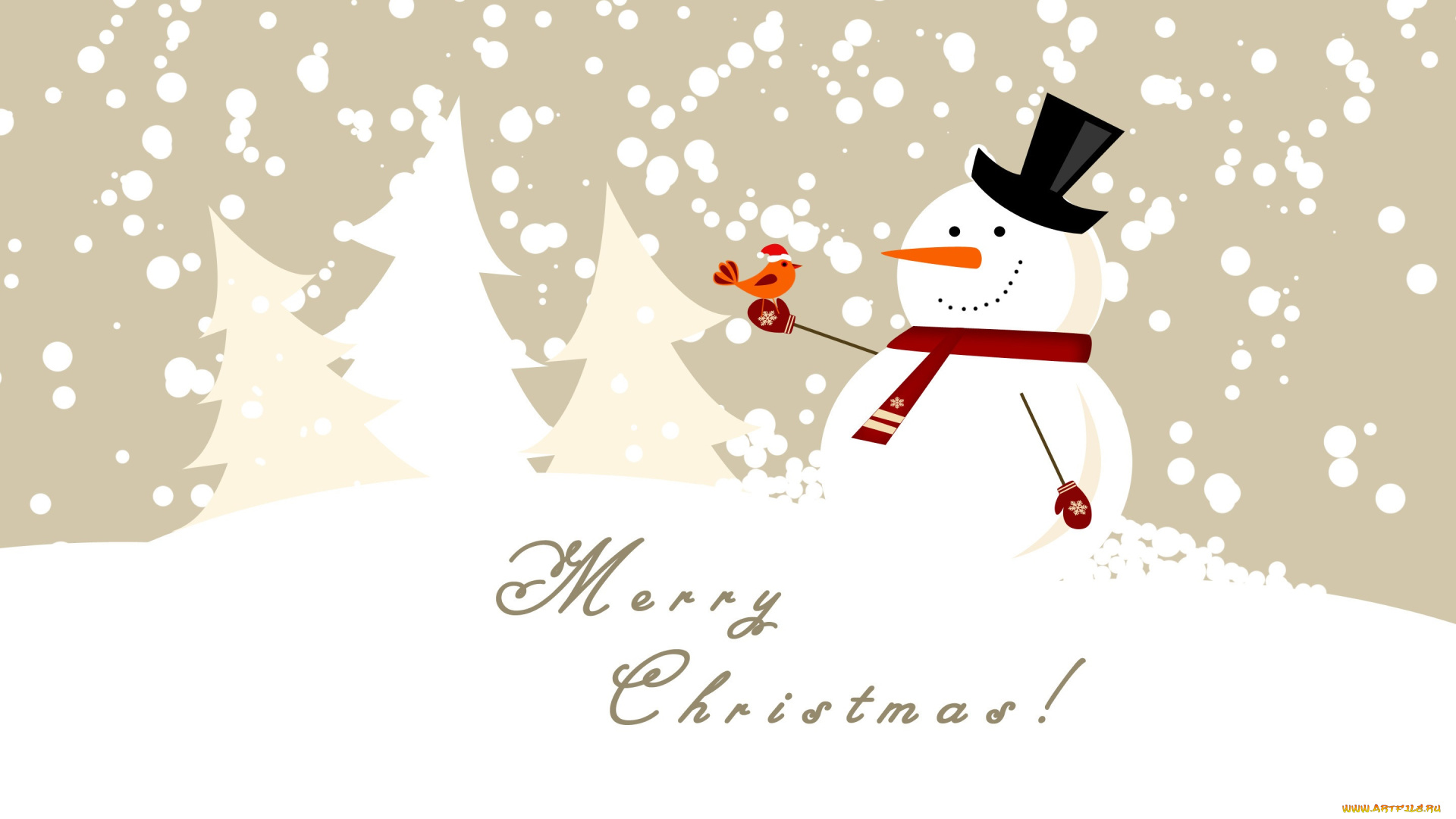 праздничные, векторная, графика, , новый, год, снеговик