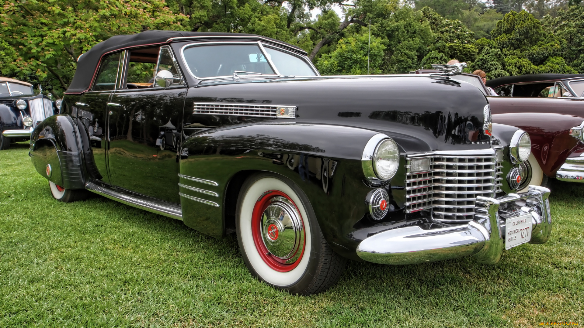 1941, cadillac, convertible, sedan, автомобили, выставки, и, уличные, фото, автошоу, выставка