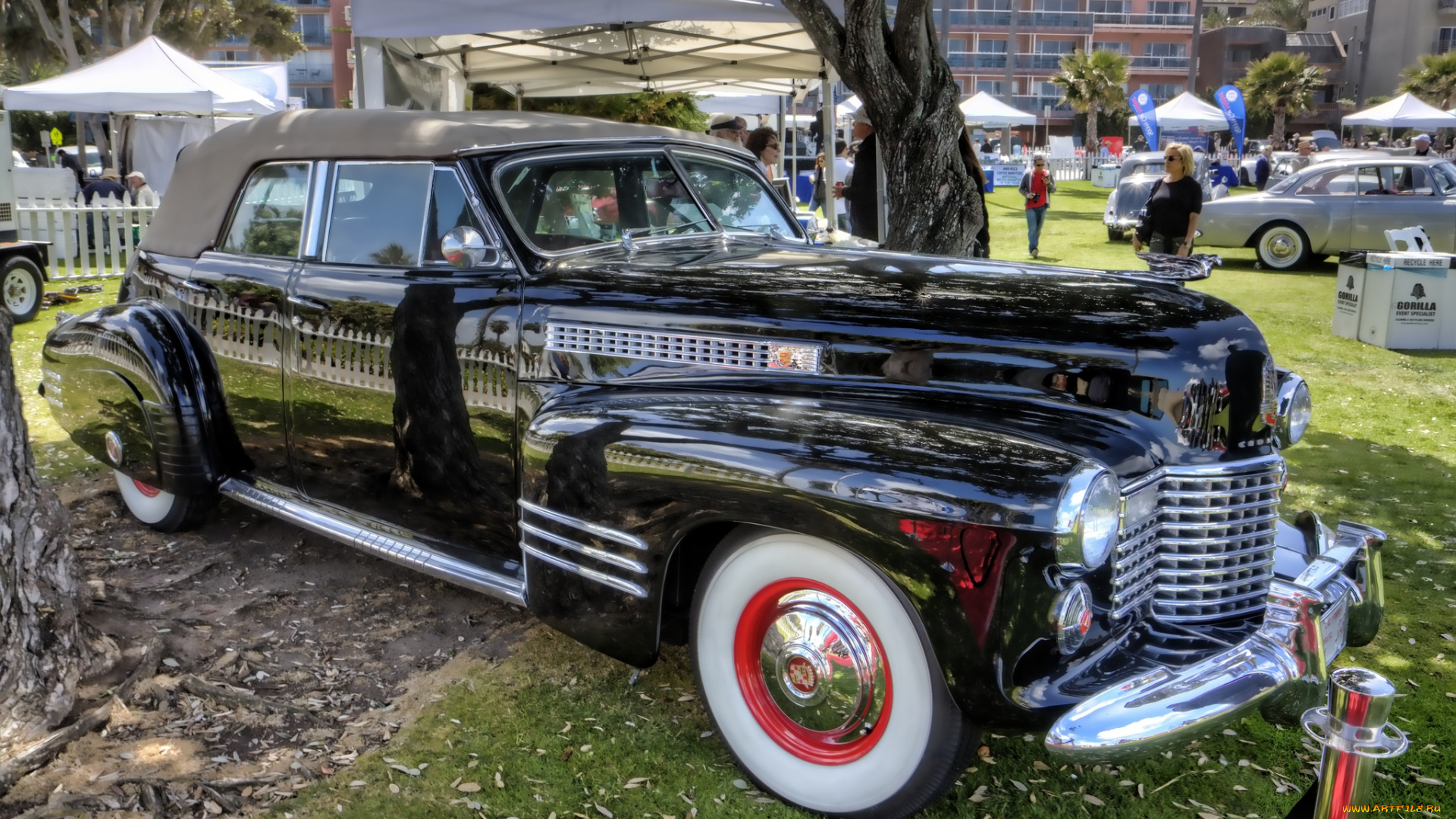 1941, cadillac, series, 62, convertible, sedan, автомобили, выставки, и, уличные, фото, автошоу, выставка