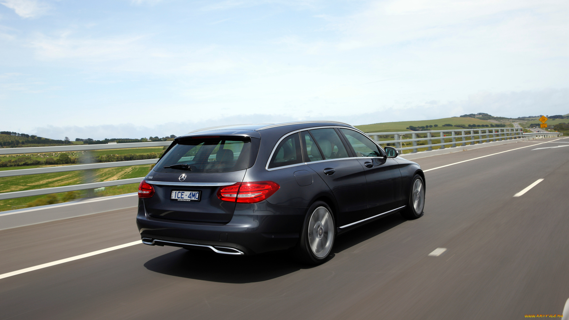 автомобили, mercedes-benz, estate, line, avantgarde, c, 200, 2014г, s205, au-spec, темный