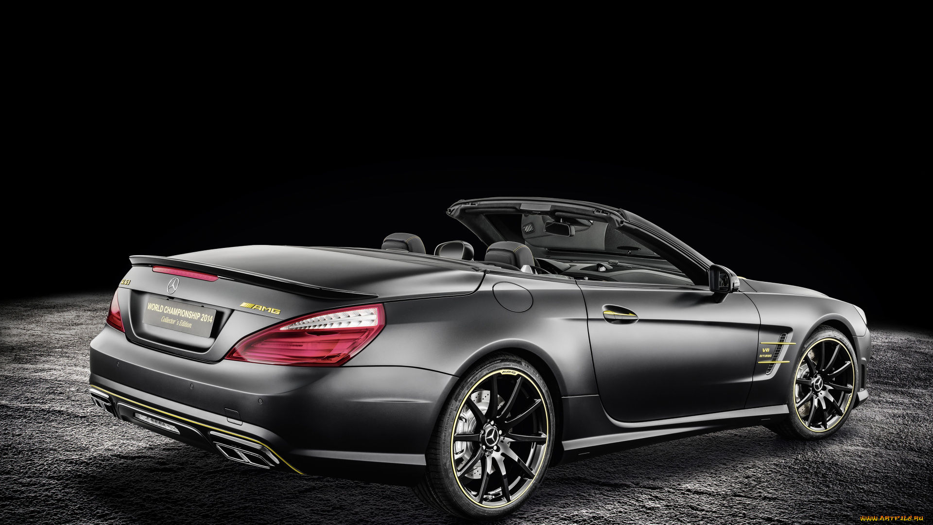 автомобили, mercedes-benz, темный, 2015г, r231, collectors, edition, lewis, hamilton, amg, sl, 63
