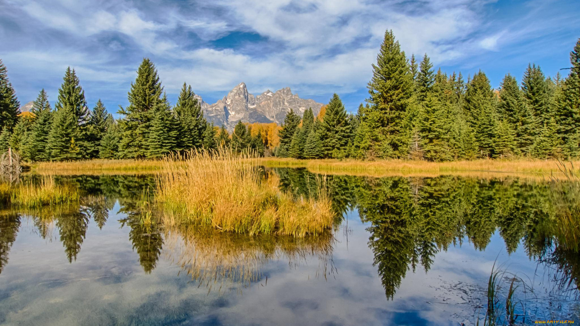 природа, реки, озера, озеро, лес, горы