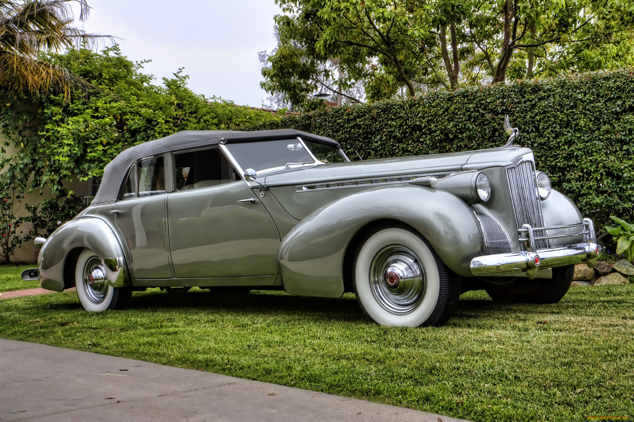 1940, packard, 1807, darrin, convertible, sedan, автомобили, выставки, и, уличные, фото, автошоу, выставка