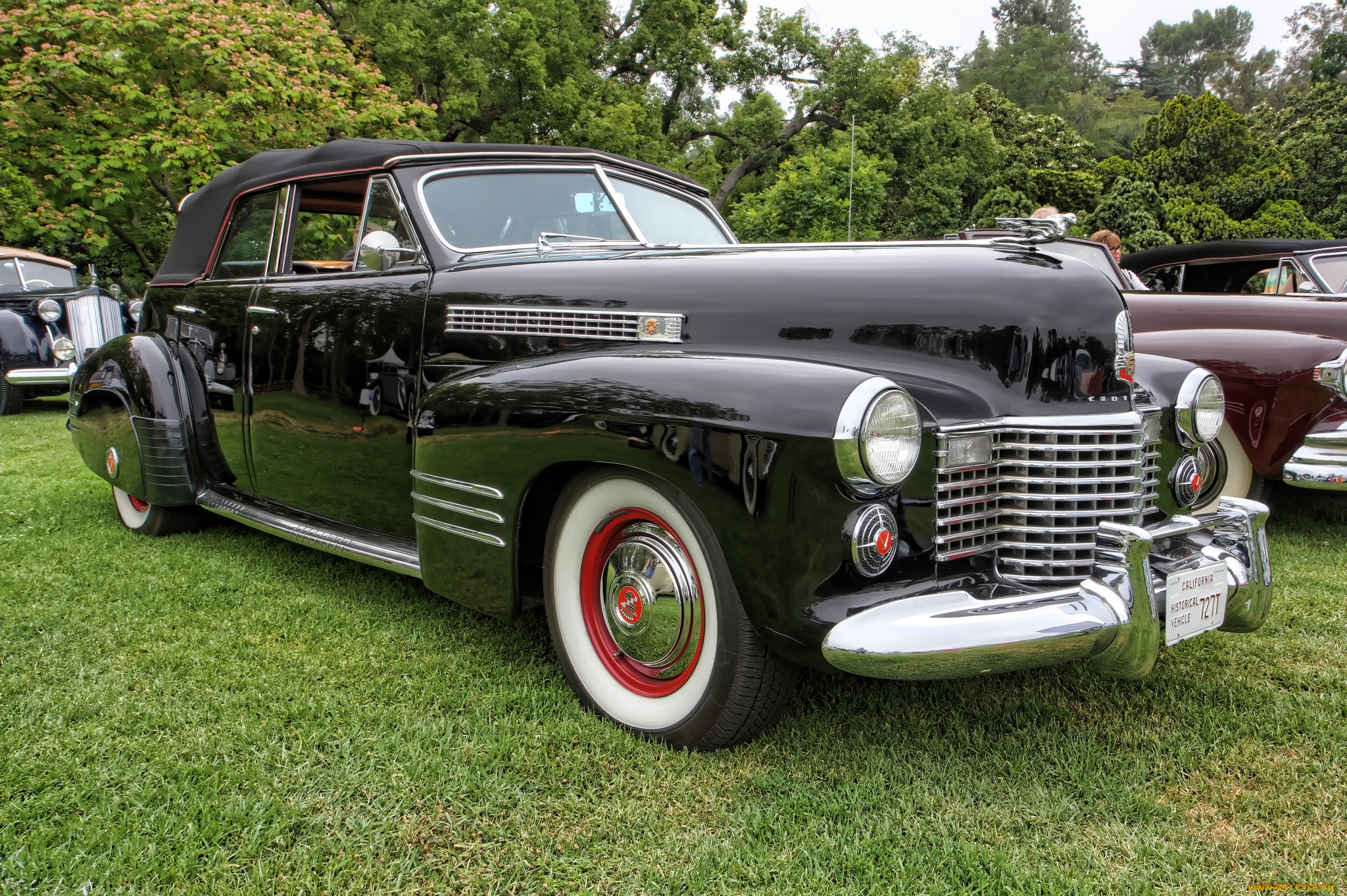 1941, cadillac, convertible, sedan, автомобили, выставки, и, уличные, фото, автошоу, выставка