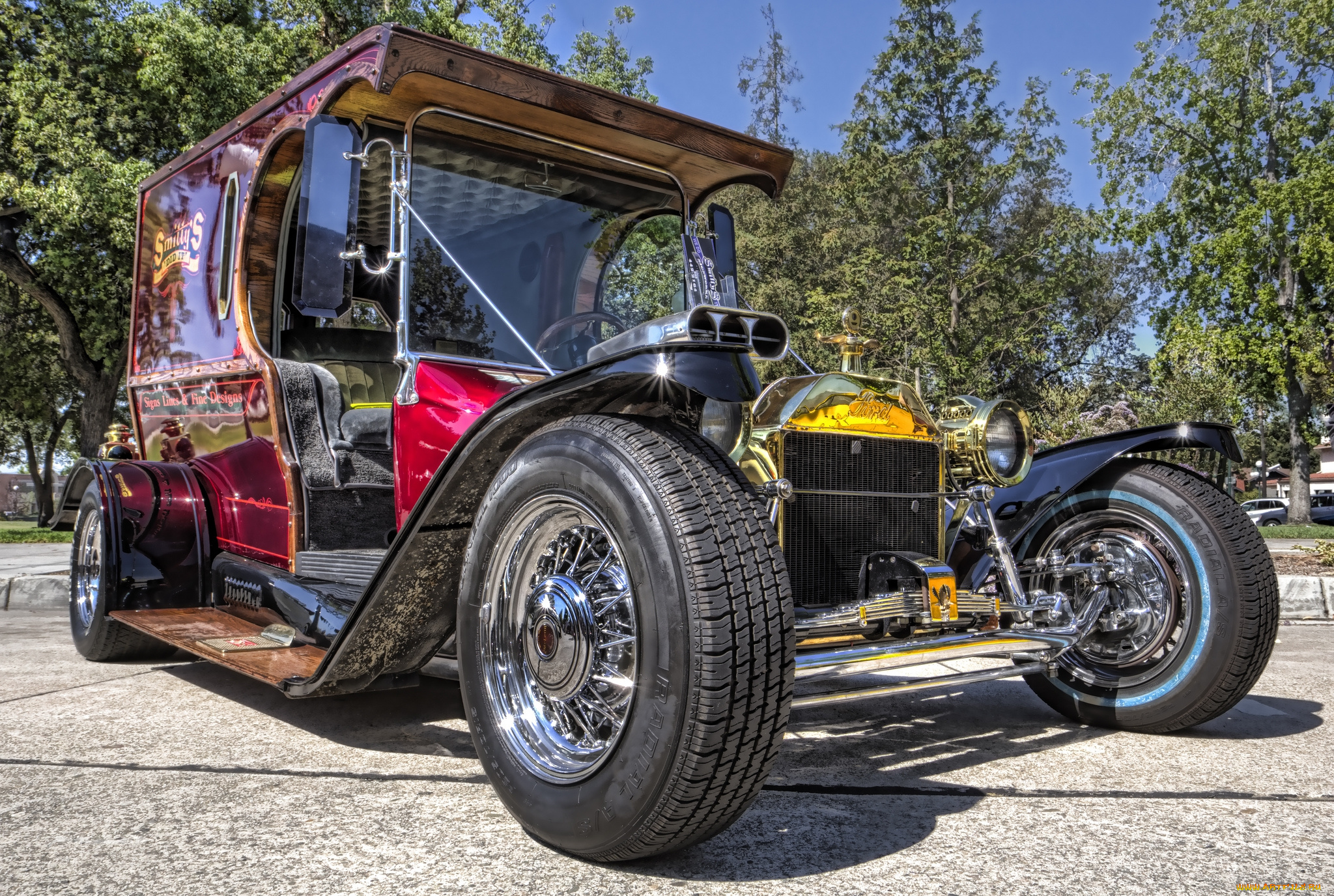 23, ford, t, panel, автомобили, выставки, и, уличные, фото, автошоу, выставка