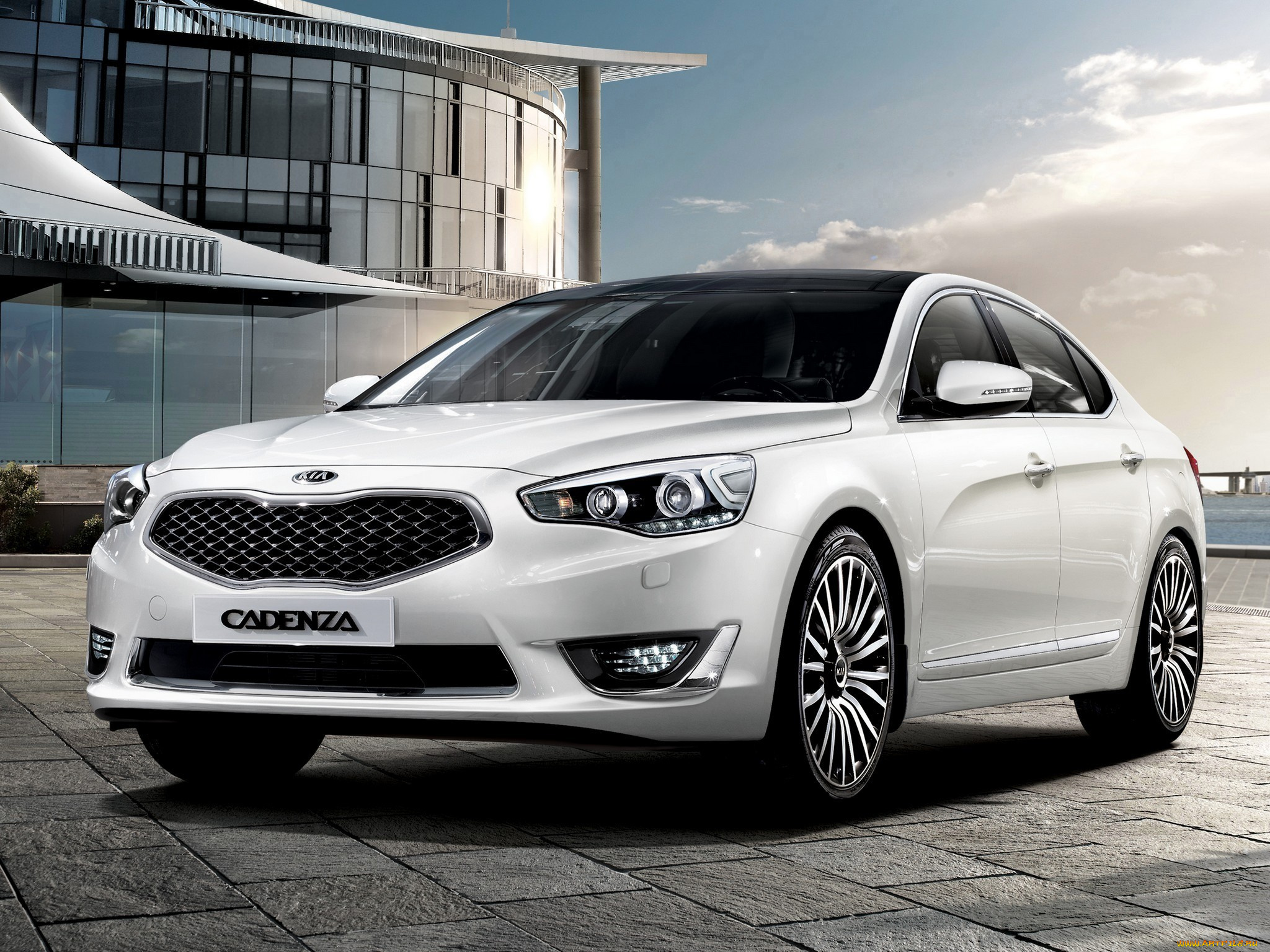 автомобили, kia, светлый, 2013г, cadenza