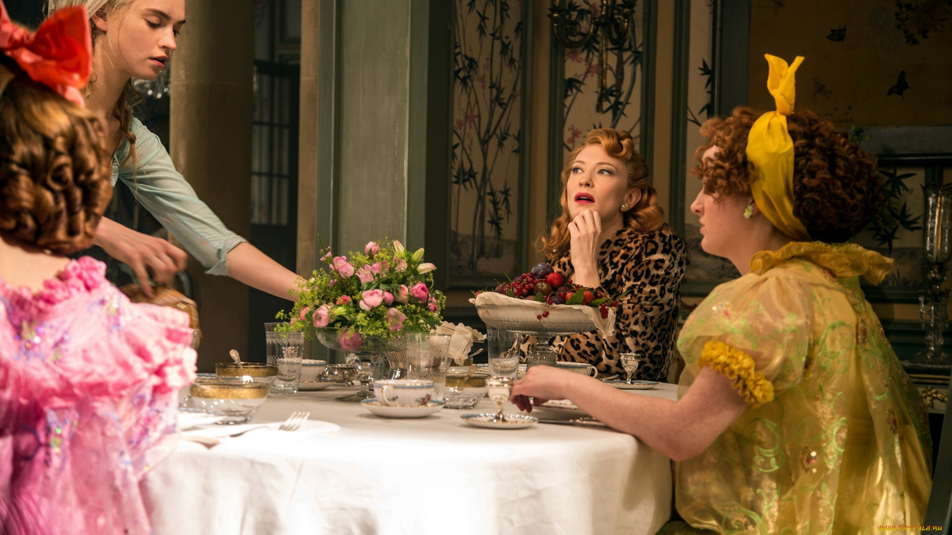 кино, фильмы, cinderella, , 2015, золушка, сестры, мачеха