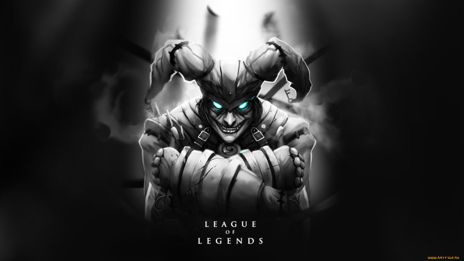 видео, игры, league, of, legends, персонаж, shaco