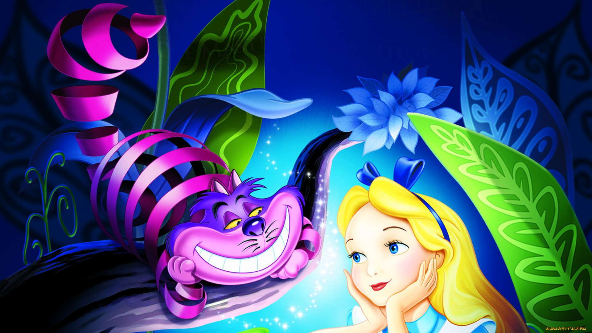 alice, in, wonderland, мультфильмы, персонажи