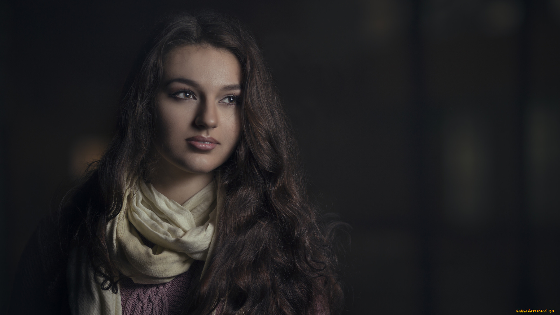 девушки, -unsort, , брюнетки, , шатенки, лицо, взгляд