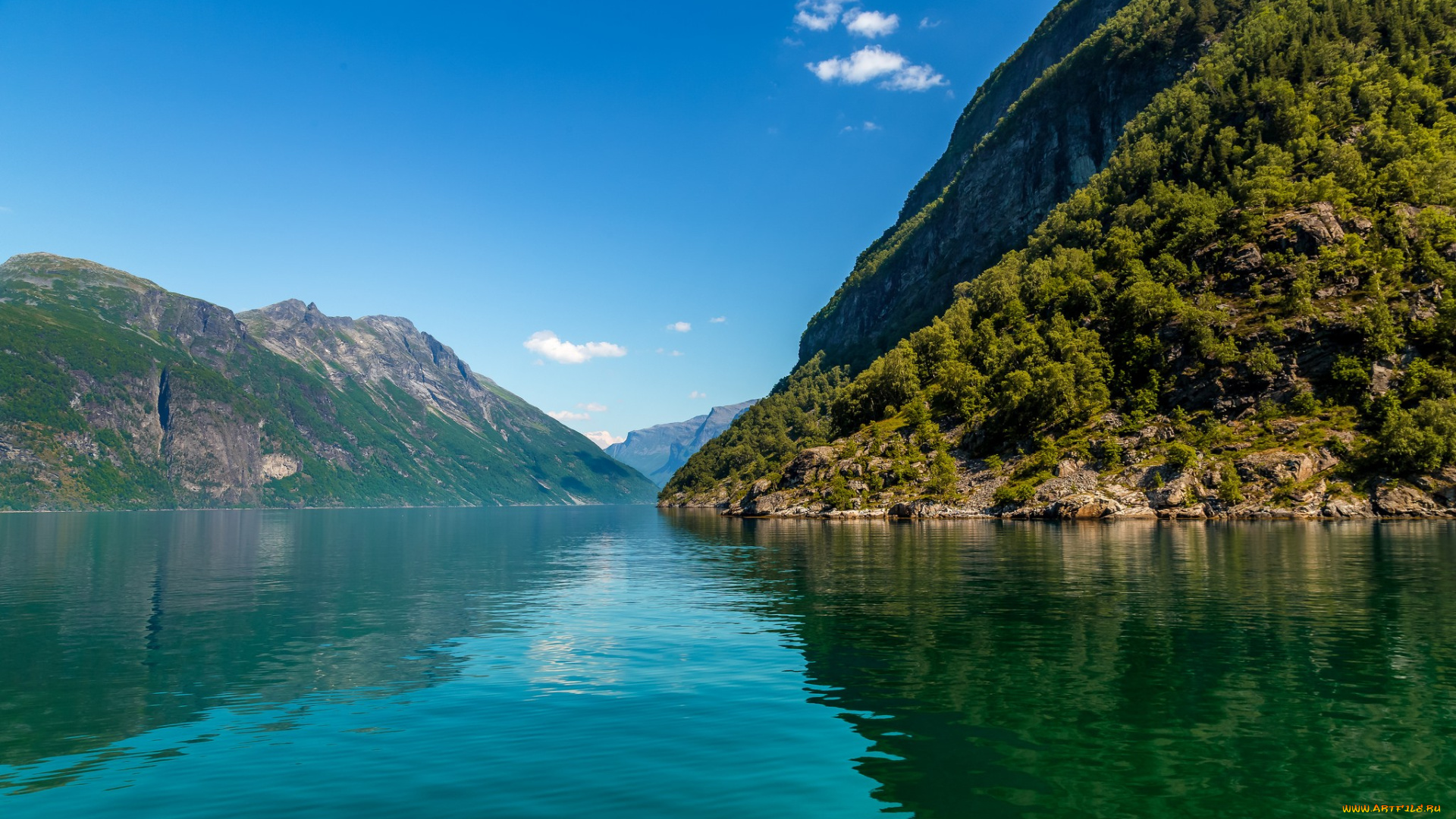 природа, реки, озера, горы, вода, отражение