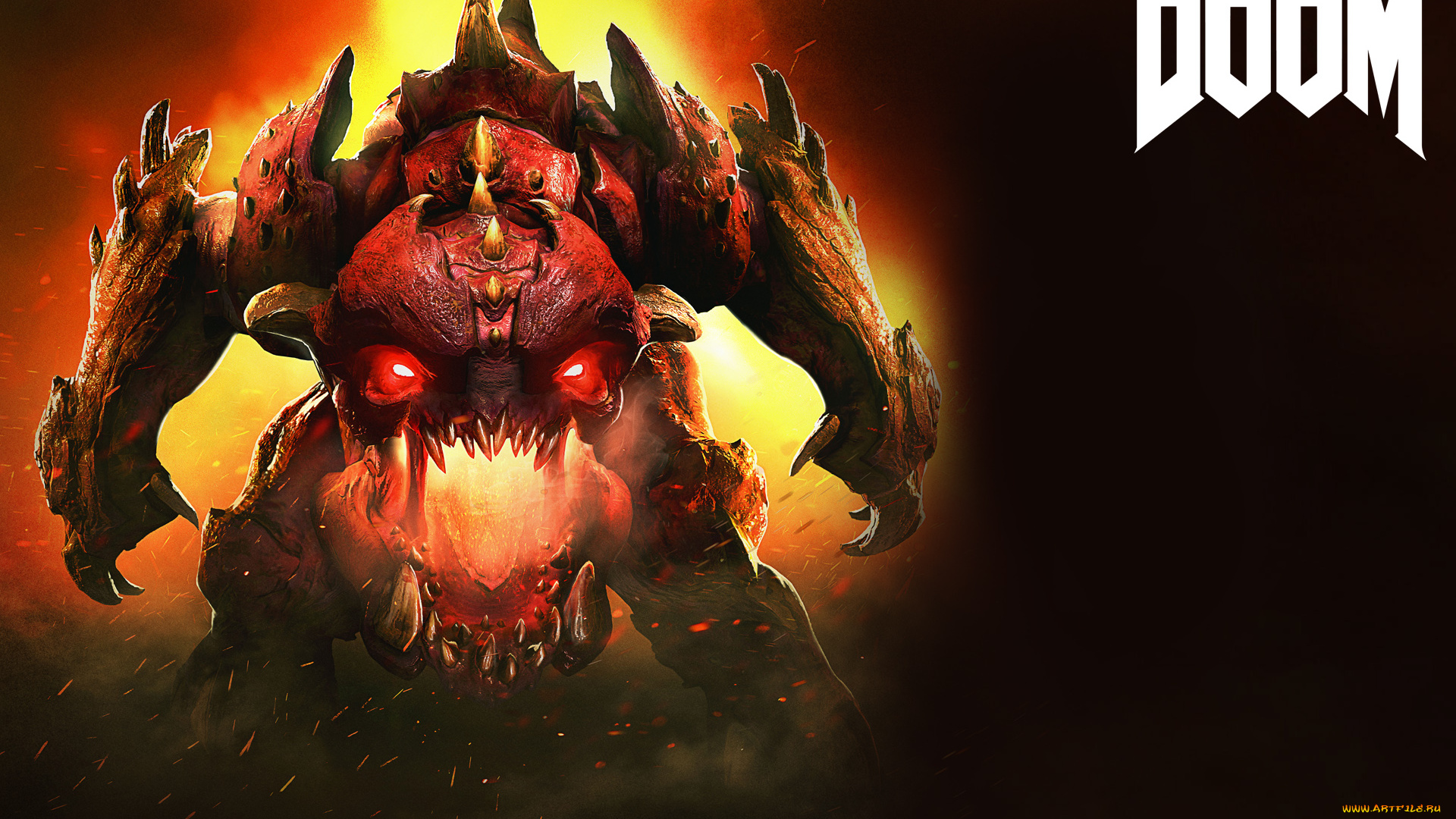 видео, игры, doom, 2016, боевик, фантастика, шутер, action, 2016, doom