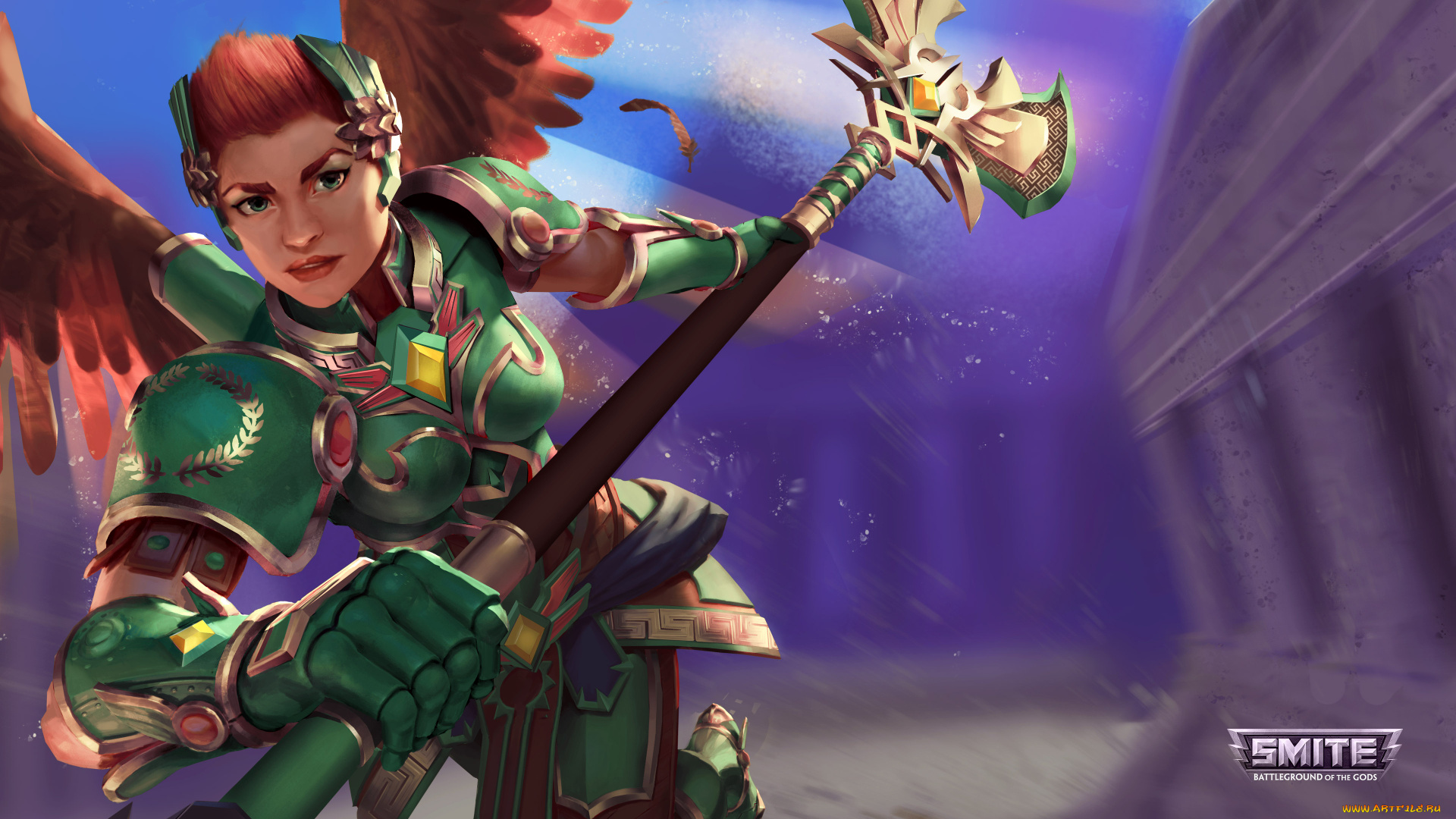 видео, игры, smite, ролевая, action, онлайн