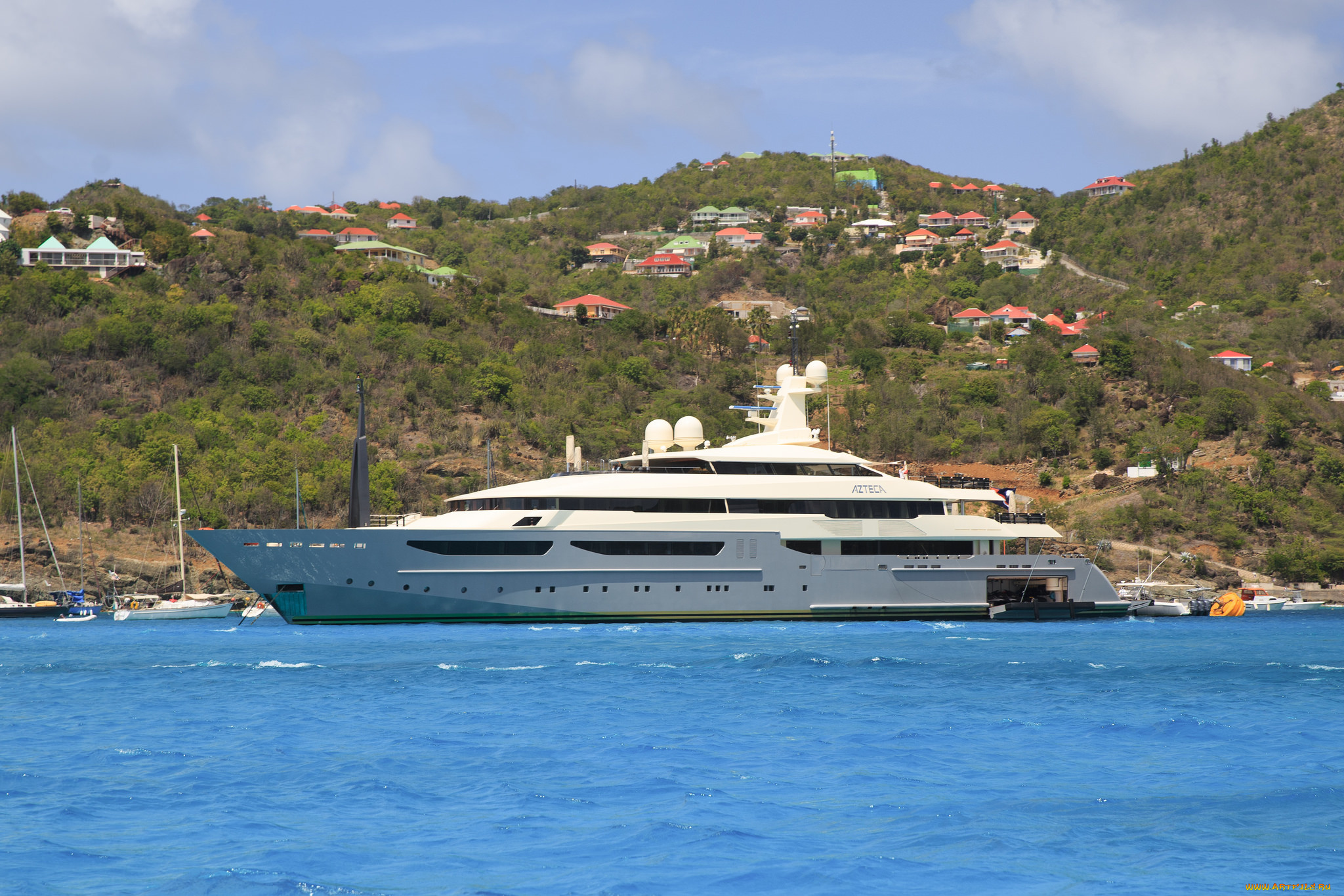 корабли, Яхты, суперяхта