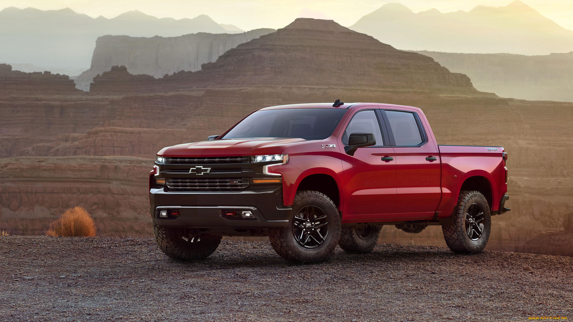 chevrolet, silverado, 2019, автомобили, chevrolet, внедорожник, silverado, 2019, красный