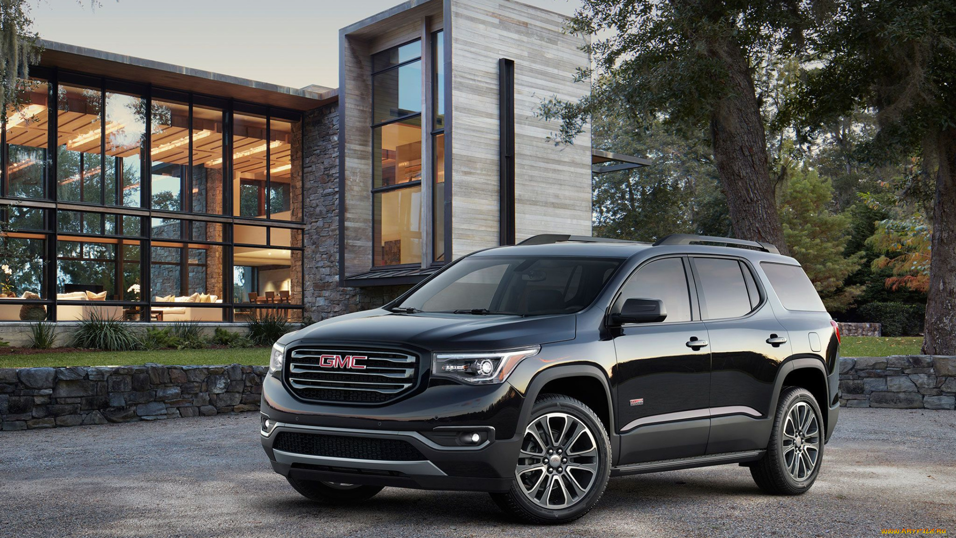 gmc, acadia, 2018, автомобили, gm-gmc, acadia, 2018, чёрный, gmc