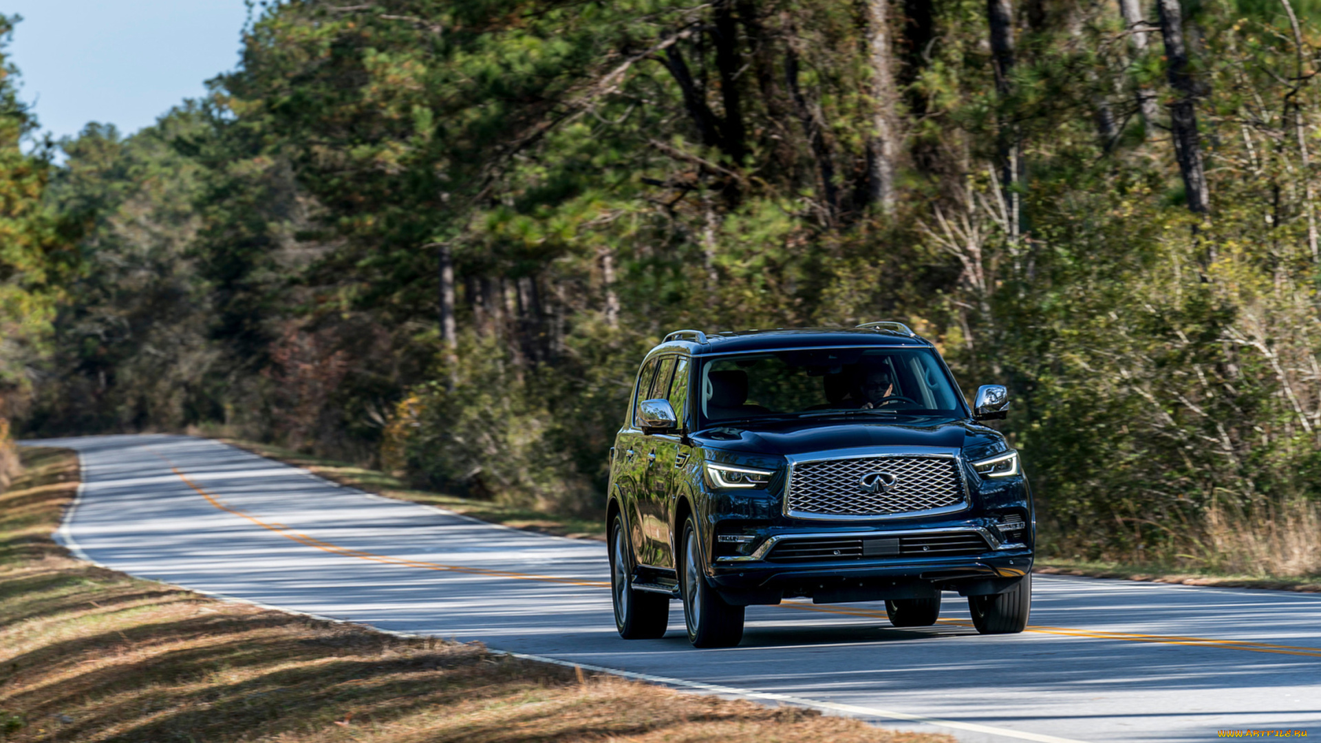 infiniti, qx80, 2018, автомобили, infiniti, 2018, blue, hermosa, color, qx80
