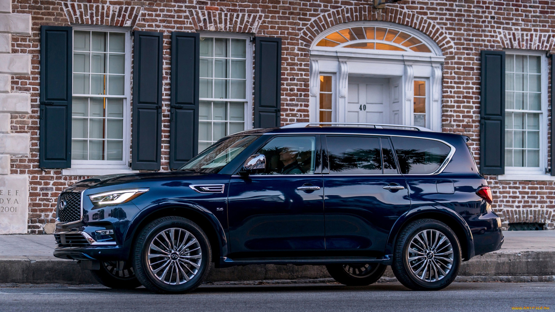 infiniti, qx80, 2018, автомобили, infiniti, 2018, blue, hermosa, color, qx80