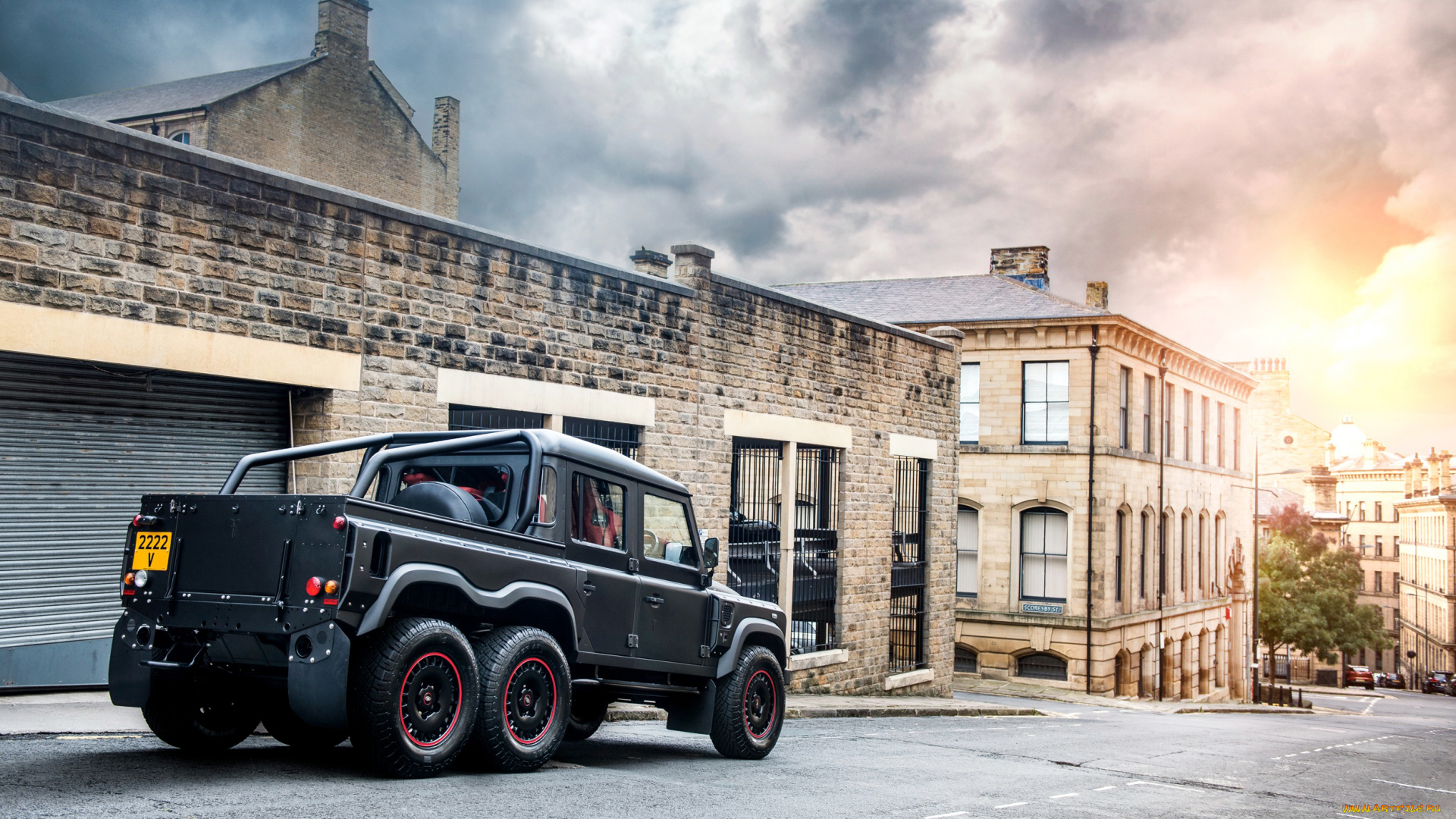 kahn, design, flying, huntsman, 6x6, land-rover, defender, 2017, автомобили, land-rover, 6x6, huntsman, flying, design, kahn, 2017, defender