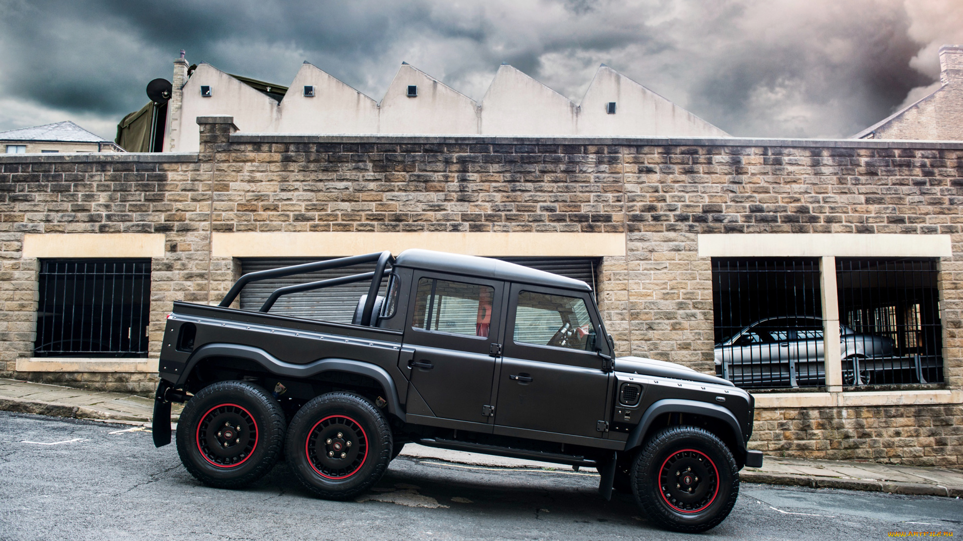 kahn, design, flying, huntsman, 6x6, land-rover, defender, 2017, автомобили, land-rover, 2017, defender, huntsman, 6x6, flying, design, kahn