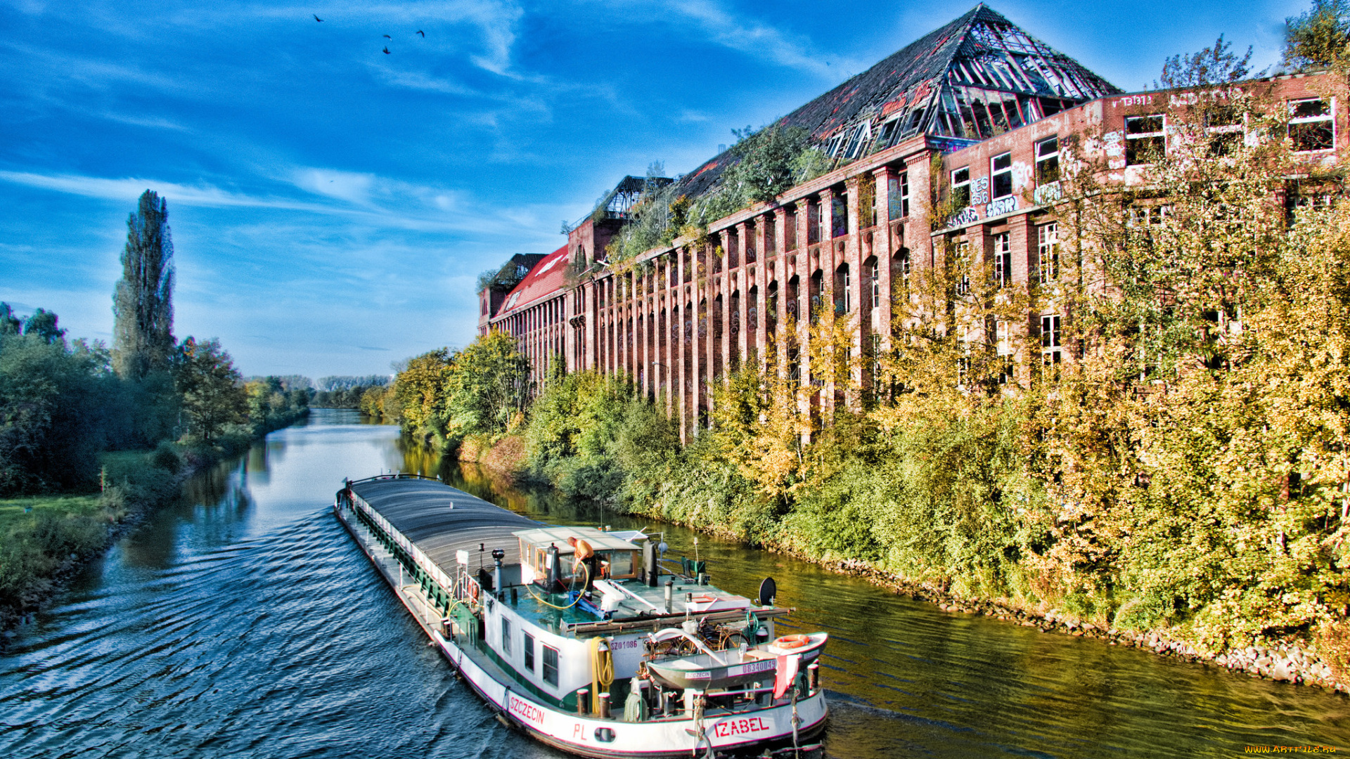 корабли, баржи, грузоперевозки, карго