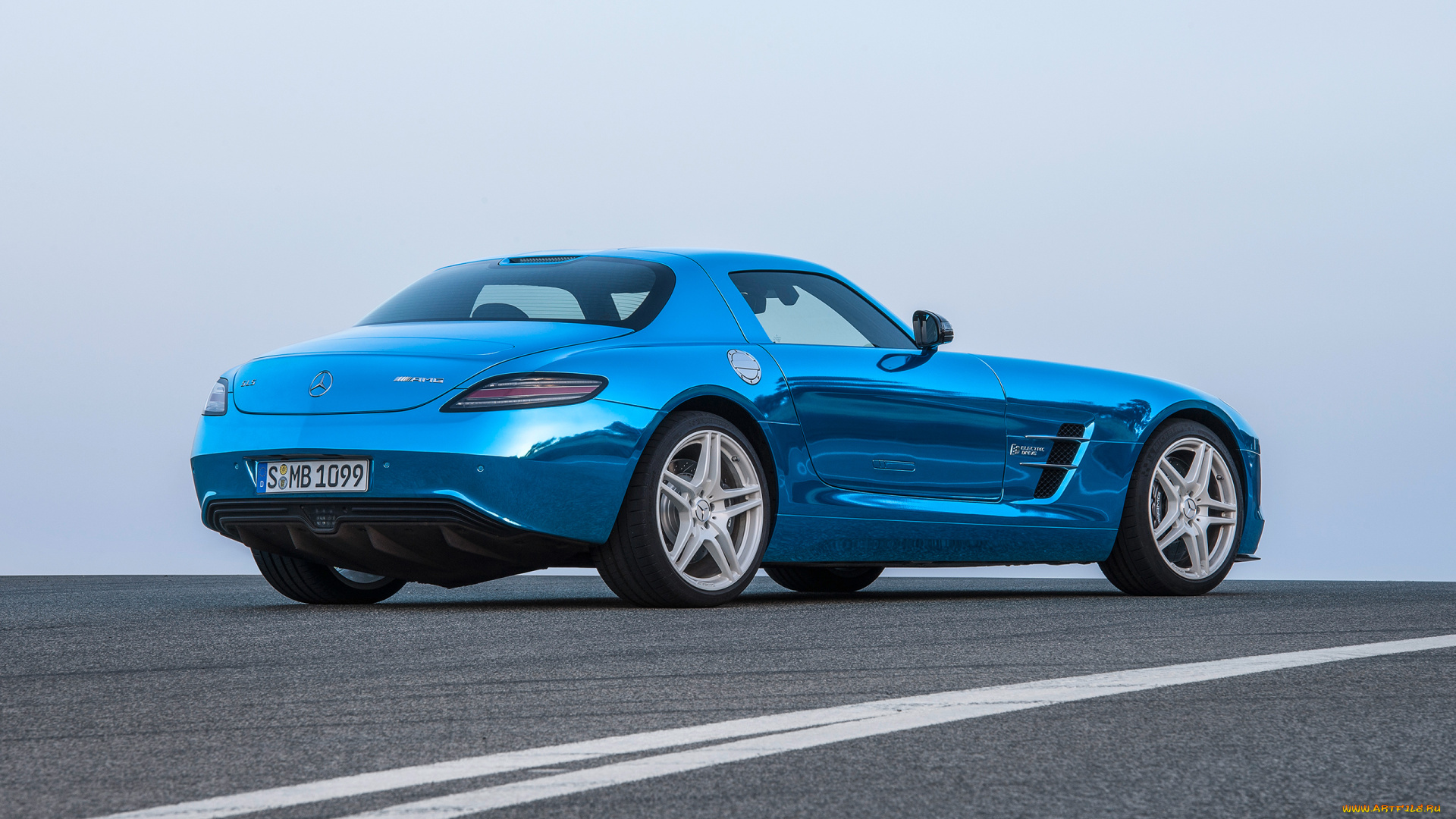 mercedes-benz, sls, amg, coupe, electric, car, 2014, автомобили, mercedes-benz, 2014, blue, sls, car, electric, coupe, amg