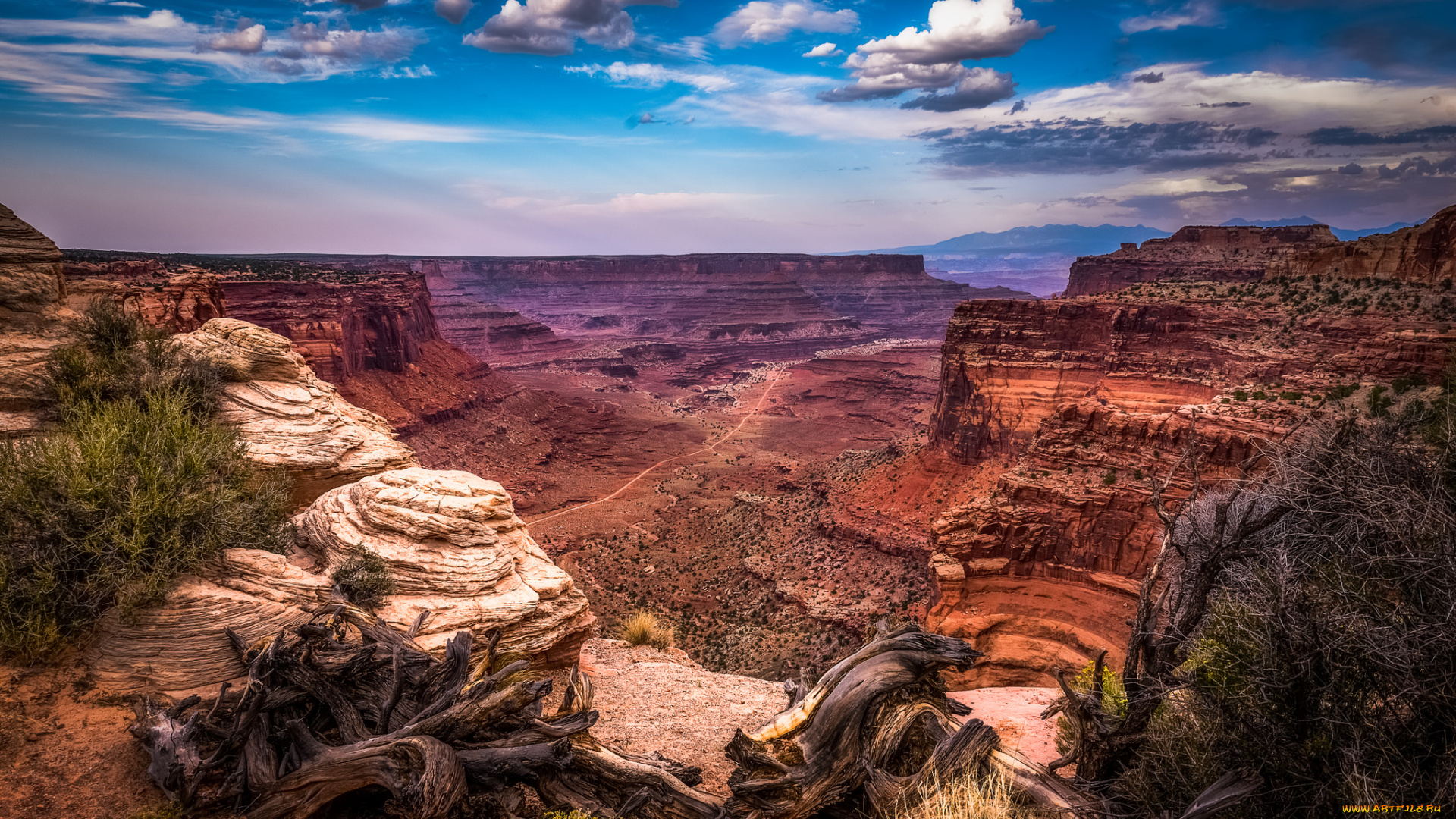 природа, горы, простор