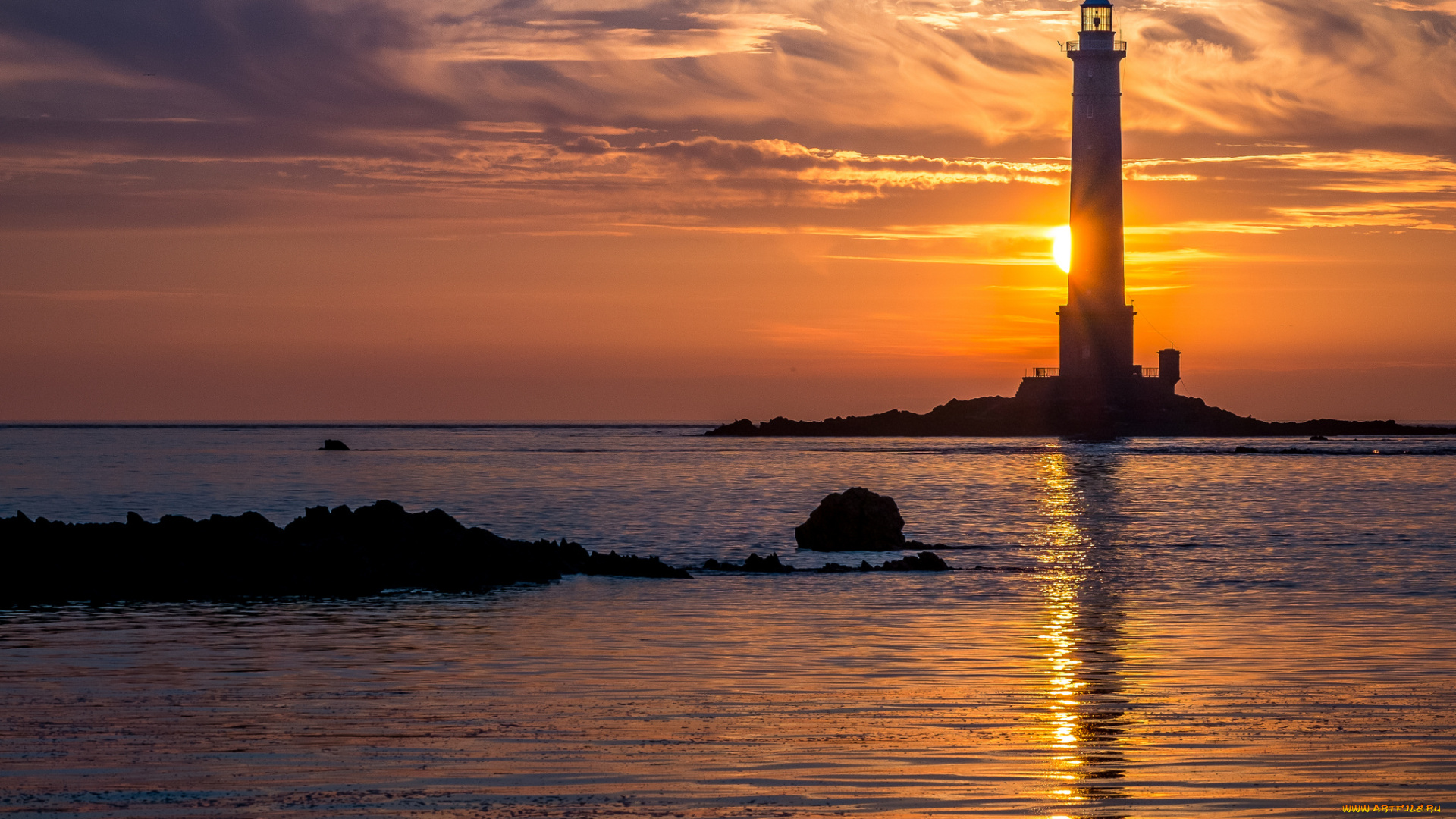 природа, маяки, простор