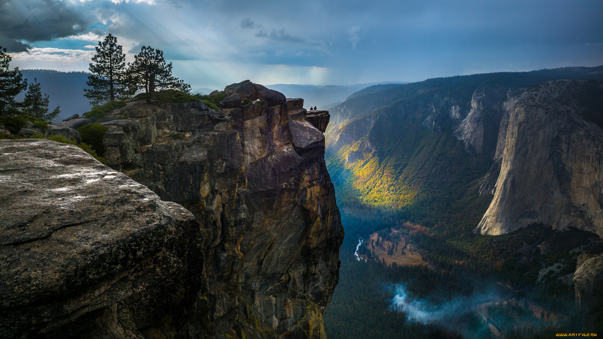природа, побережье, простор