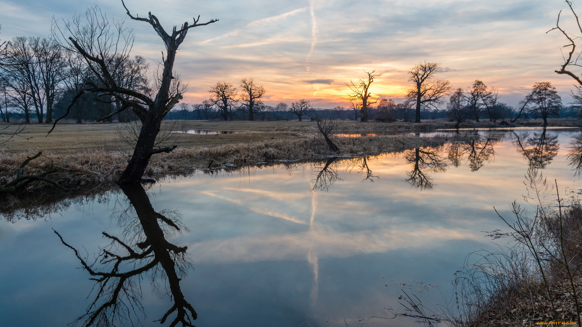 природа, реки, озера, простор
