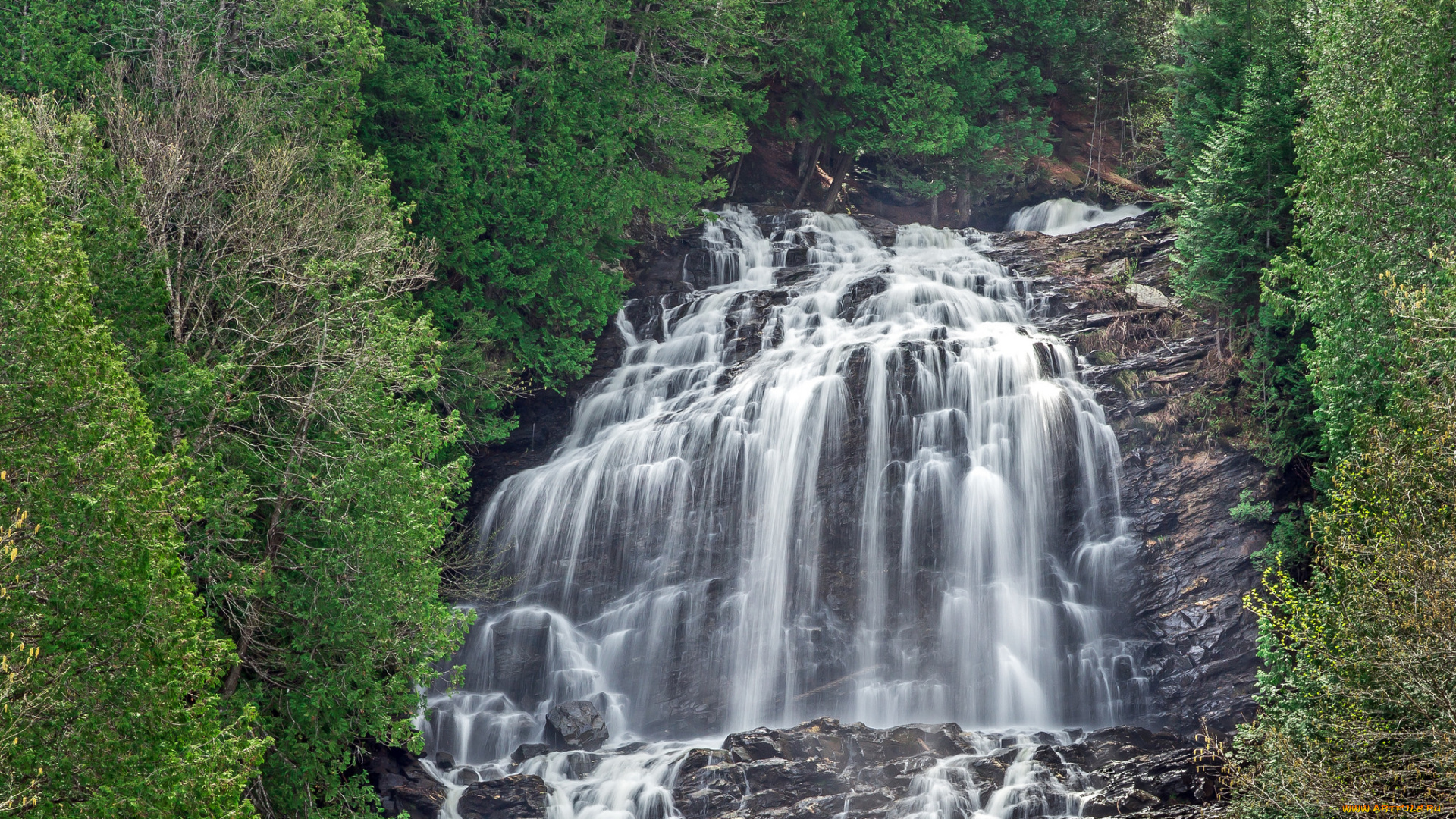 природа, водопады, простор