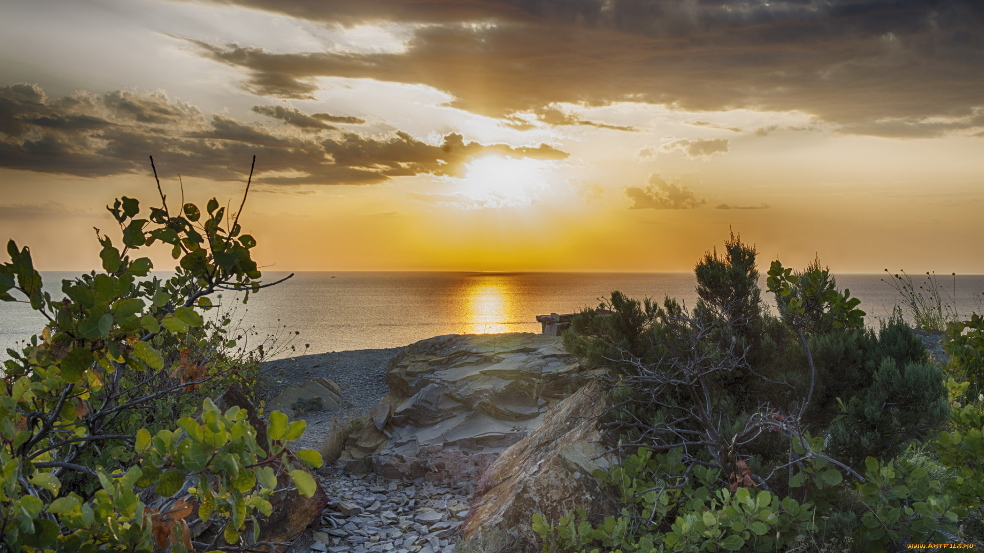 природа, восходы, закаты, простор