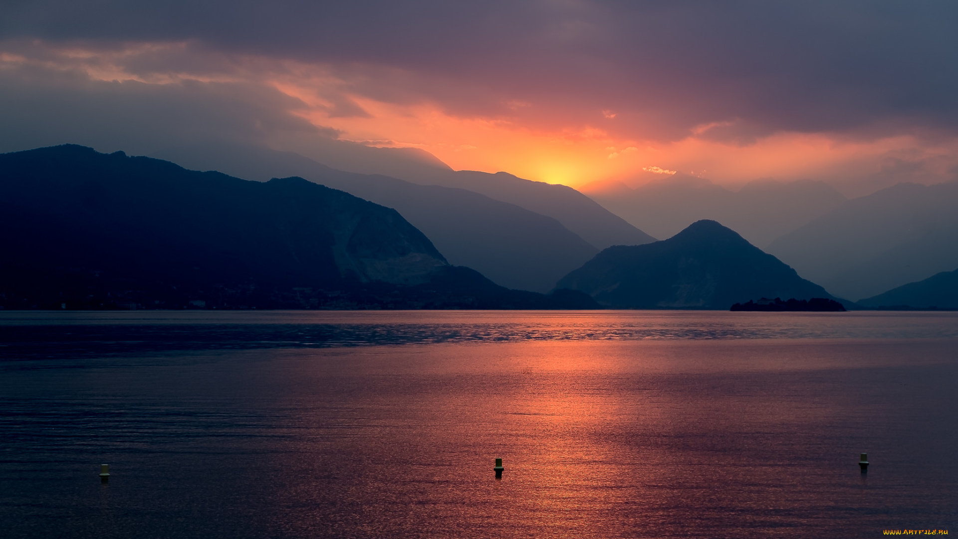 природа, восходы, закаты, простор