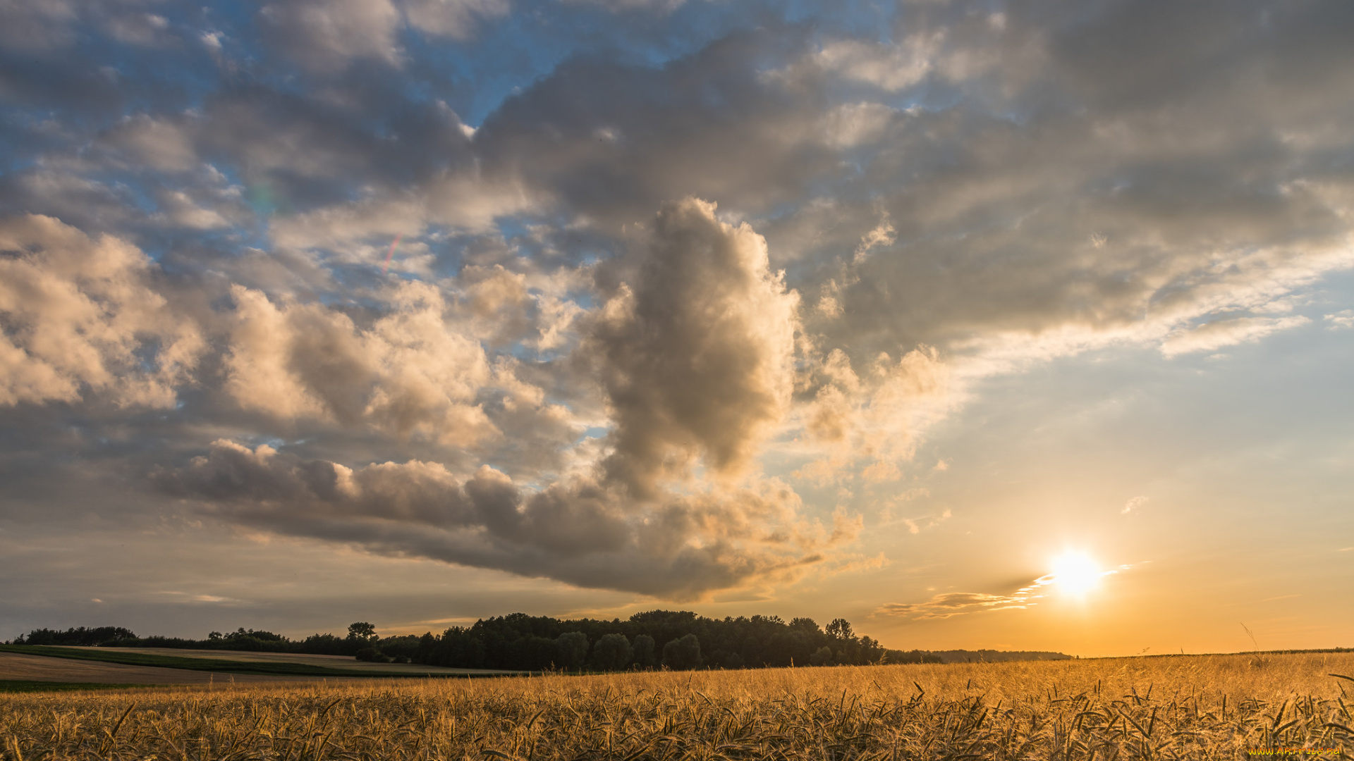 природа, восходы, закаты, простор