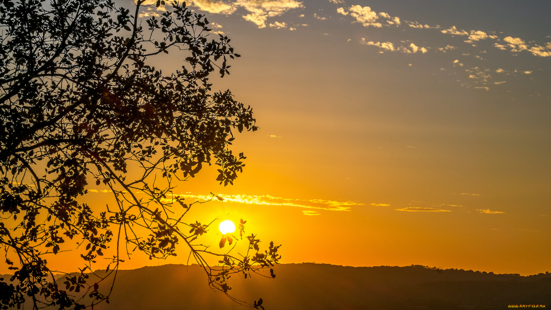 природа, восходы, закаты, простор