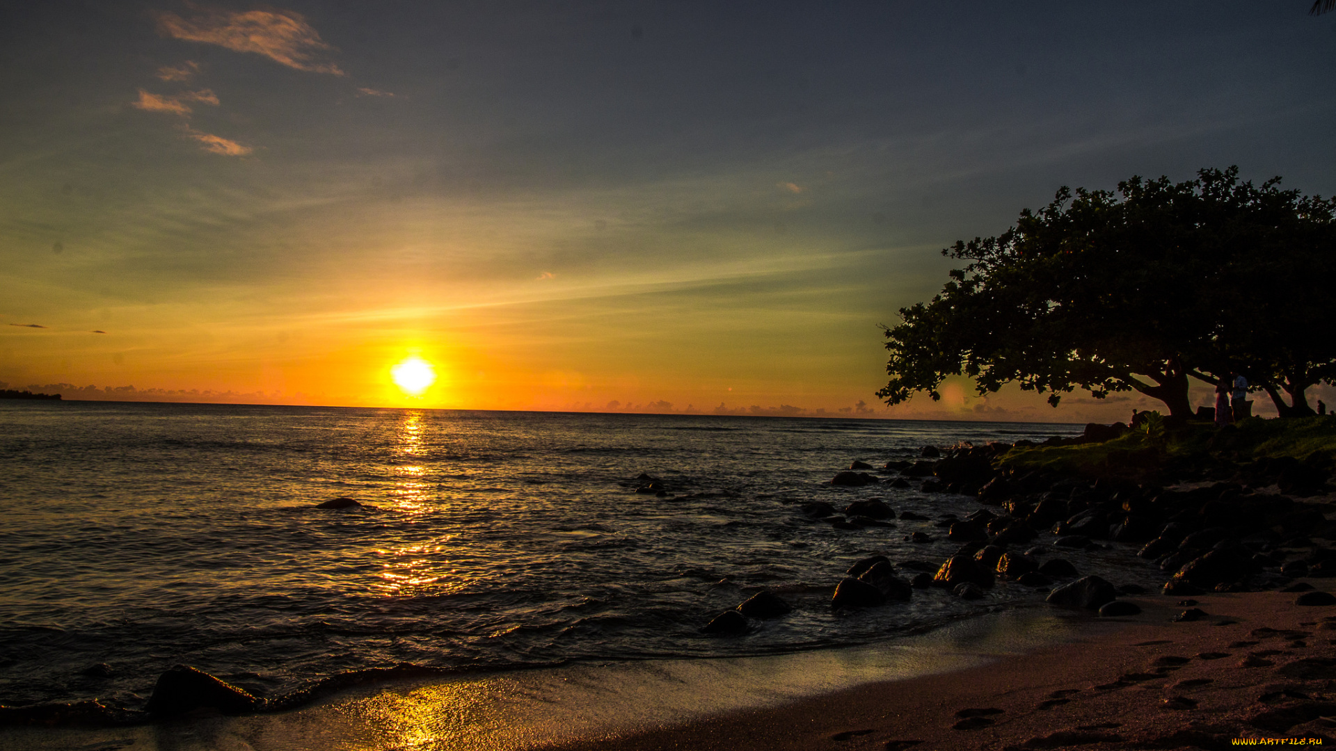 природа, восходы, закаты, простор