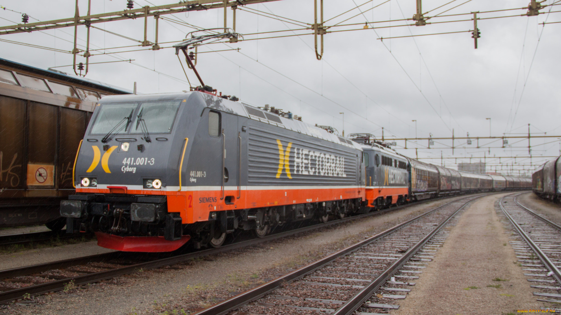 техника, электровозы, состав, локомотив