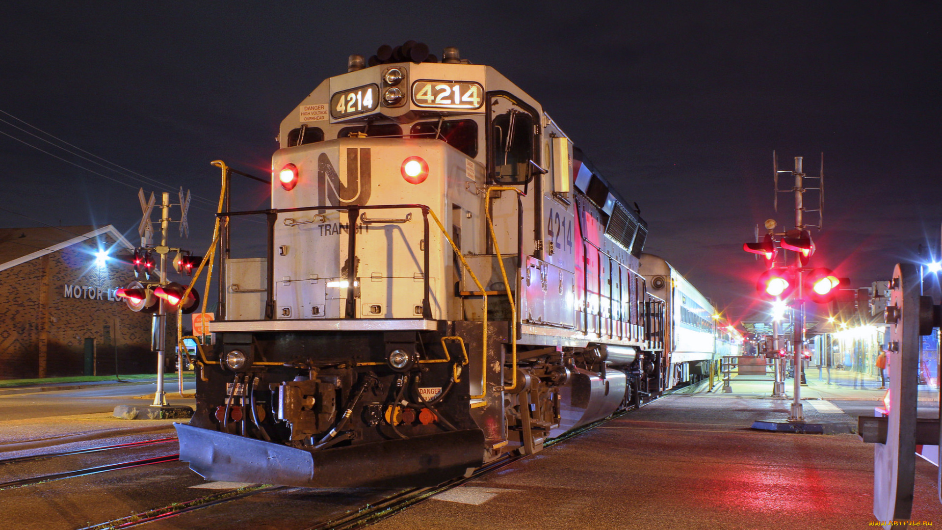 техника, поезда, локомотив, состав